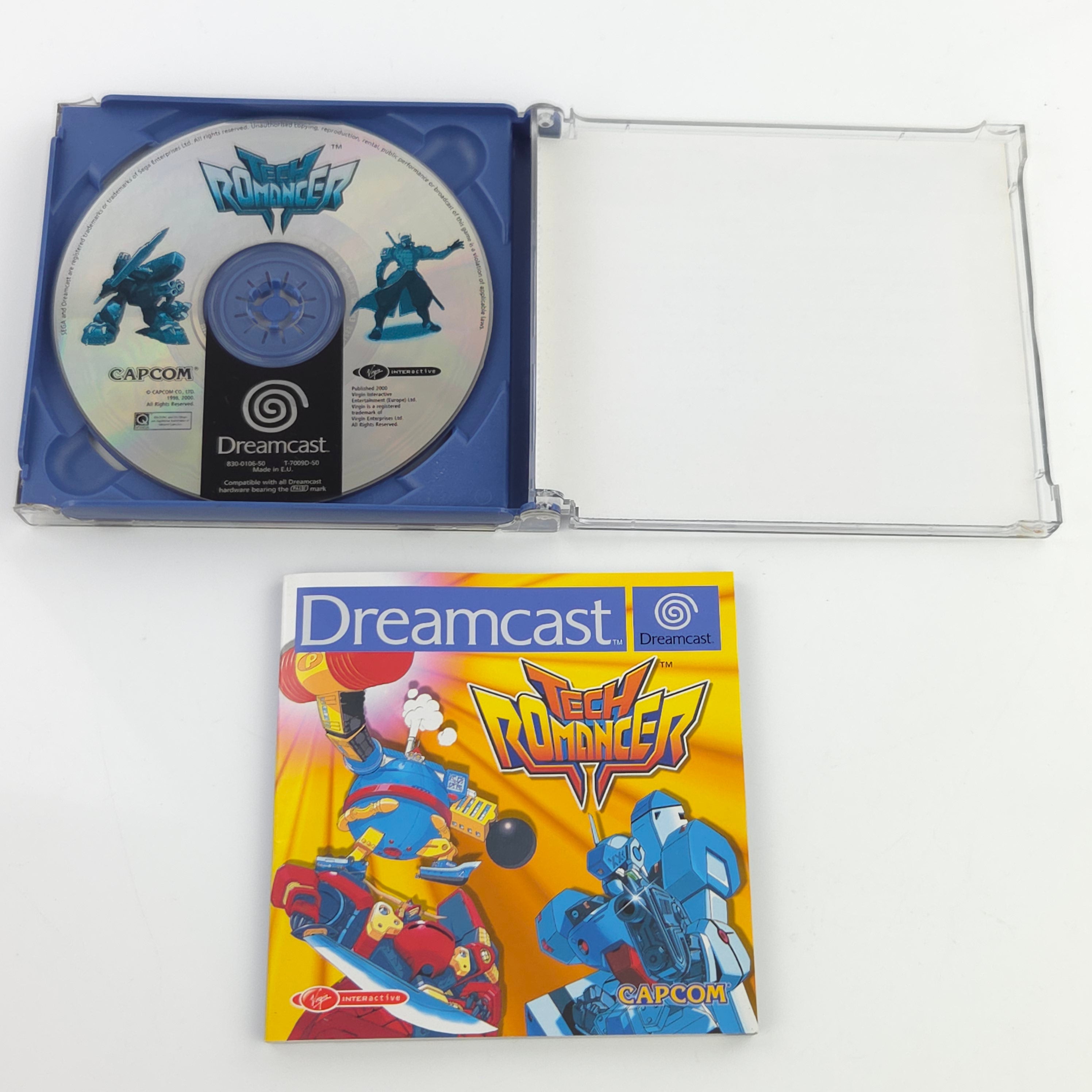 Sega Dreamcast Spiel – Tech Romancer OVP PAL