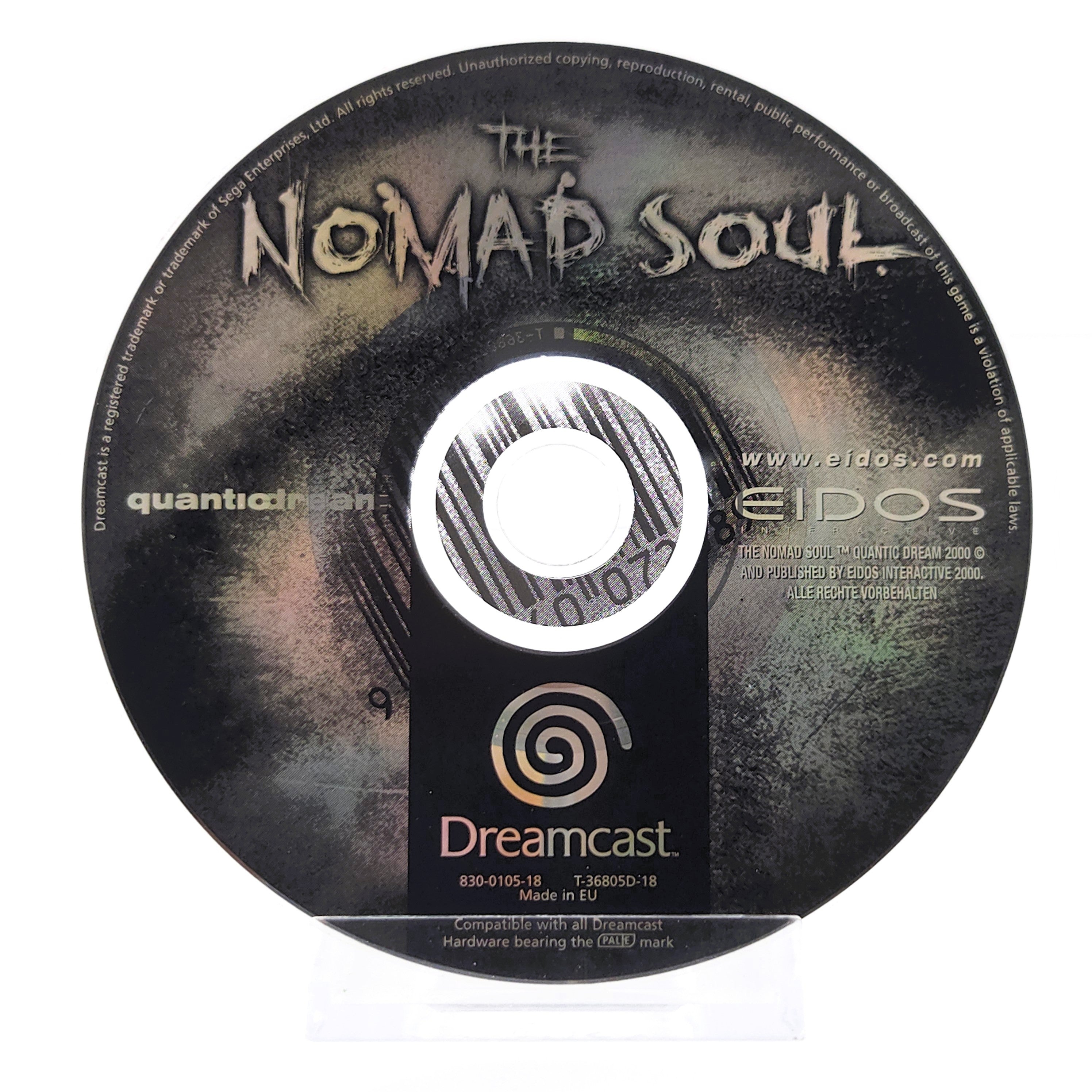 Sega Dreamcast Spiel – The Nomad Soul (PAL)