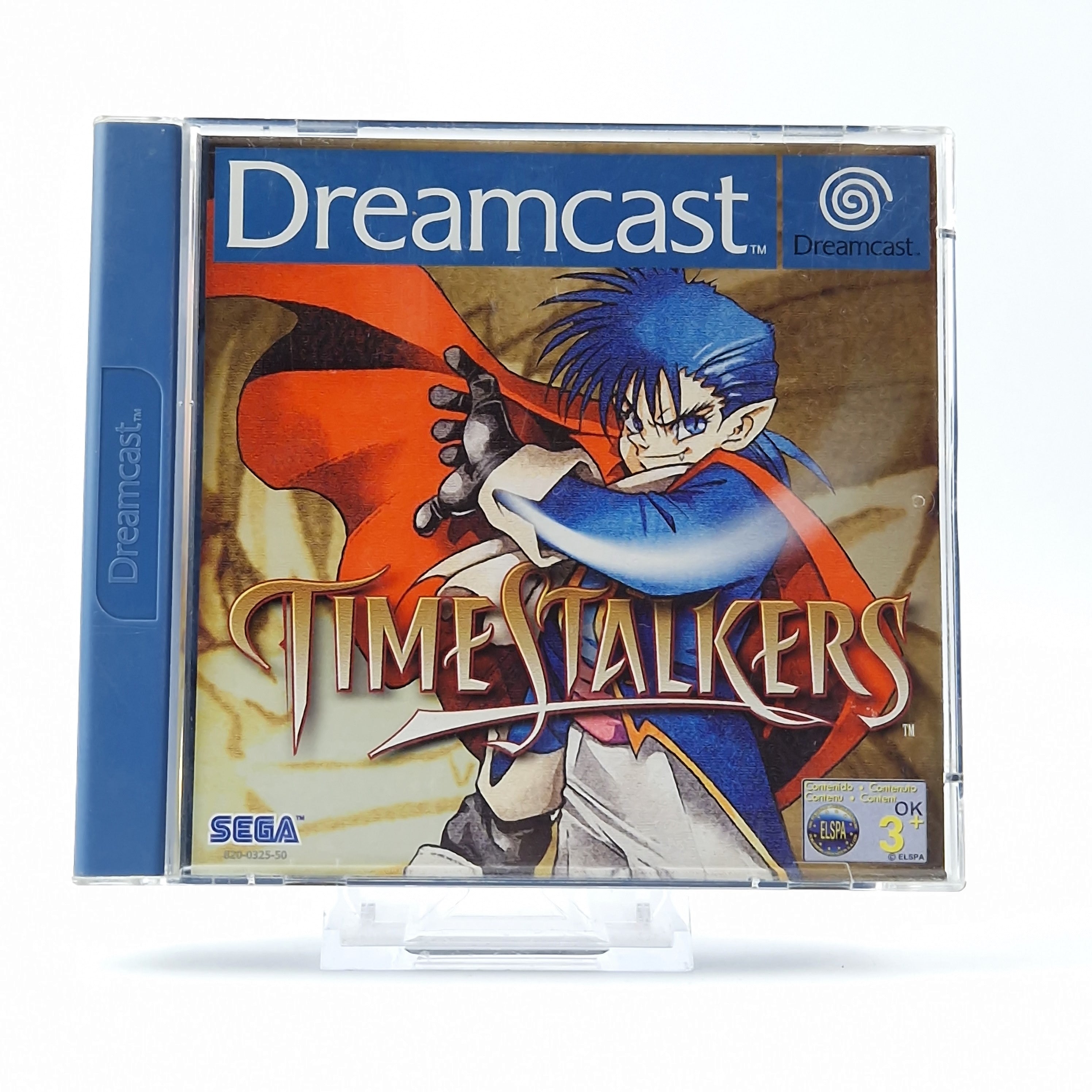 Sega Dreamcast Spiel – Time Stalkers OVP PAL CIB