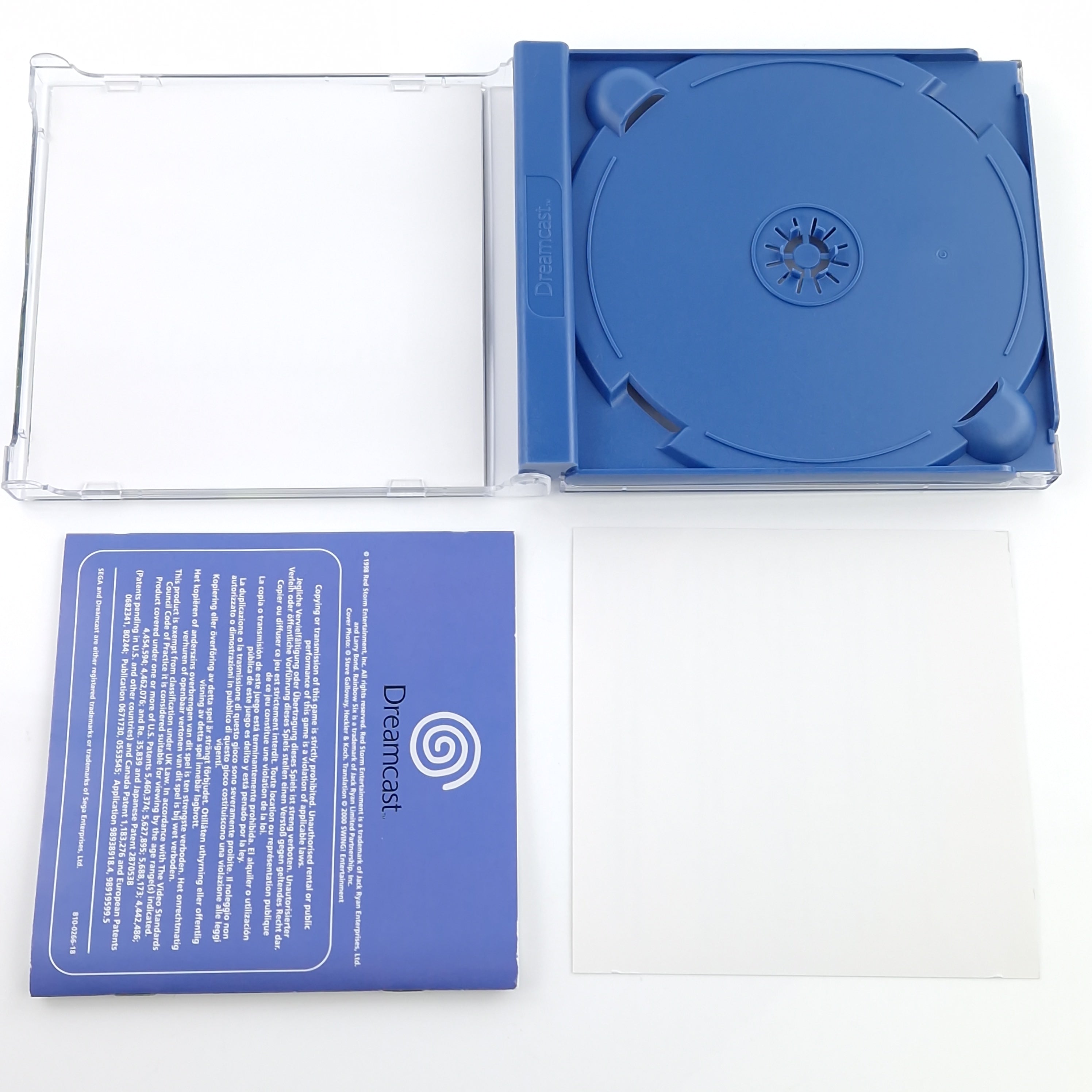 Sega Dreamcast Spiel – Tom Clancys Rainbow Six (OVP PAL)