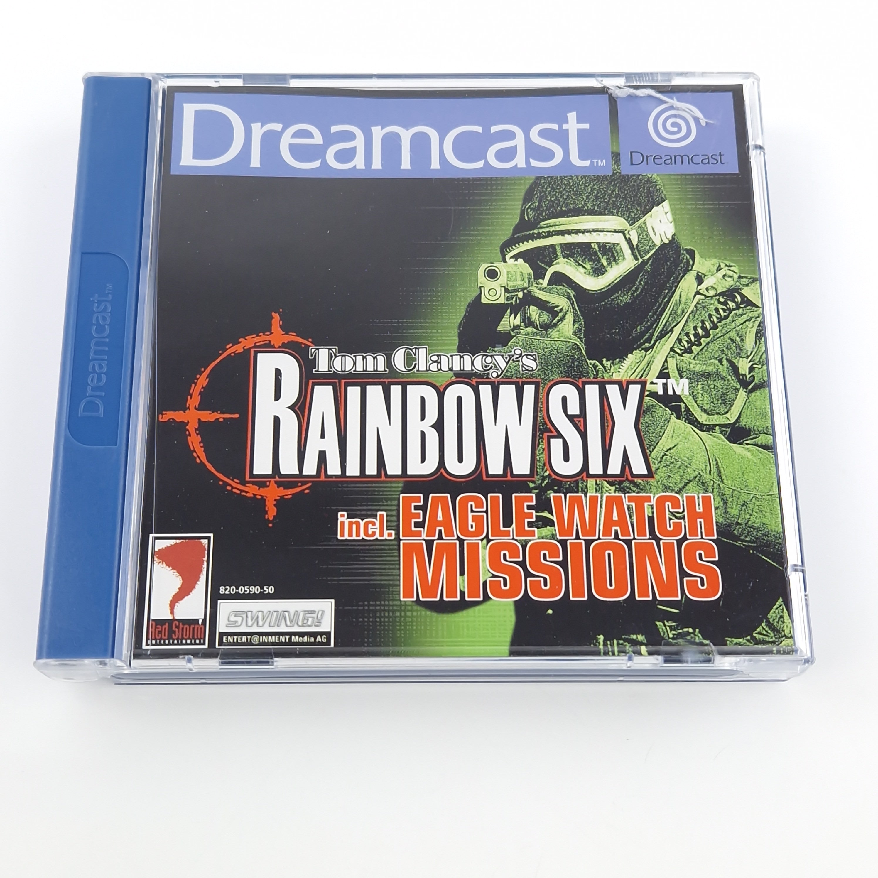 Sega Dreamcast Spiel – Tom Clancys Rainbow Six (OVP PAL)