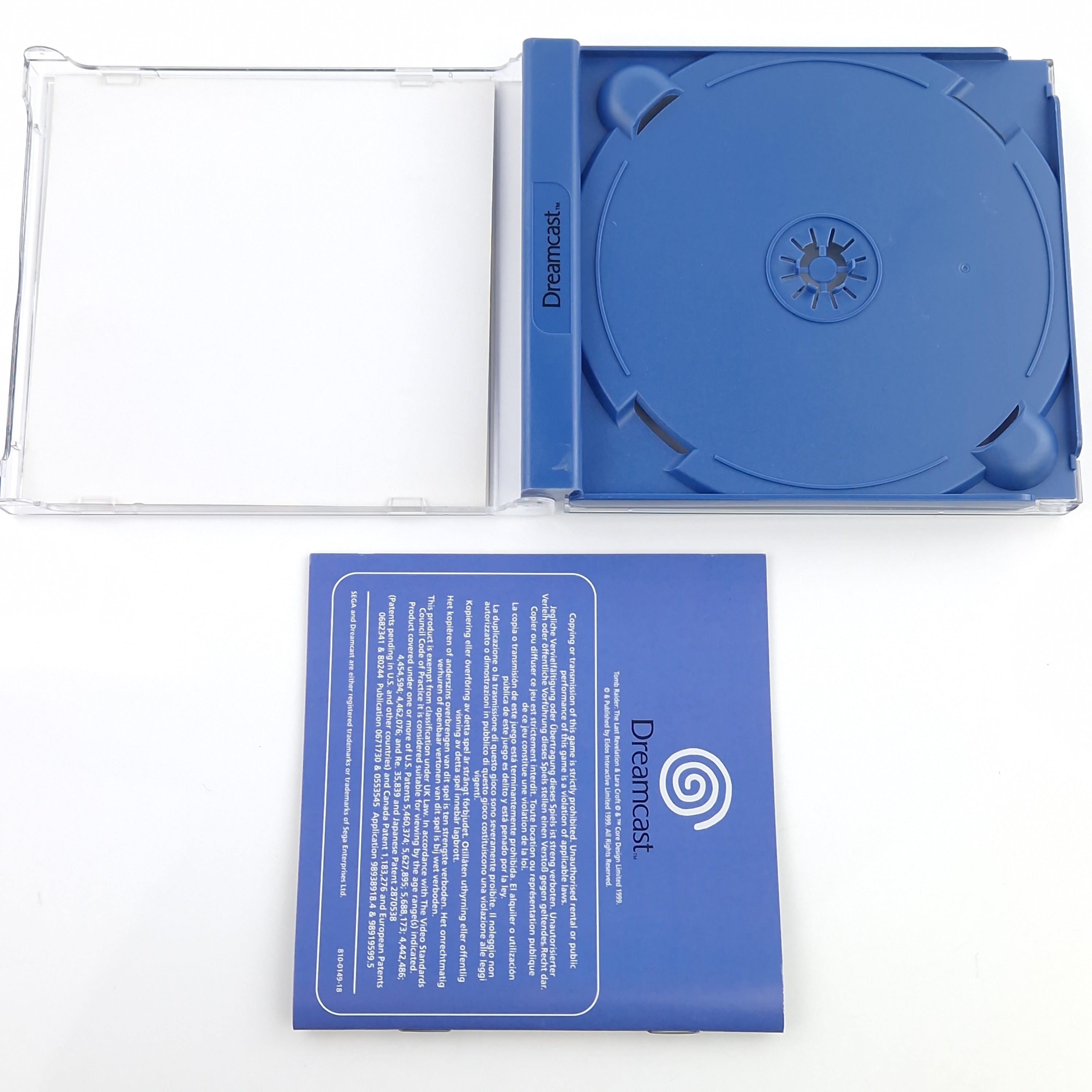 Sega Dreamcast Spiel – Tomb Raider IV The Last Revelation OVP