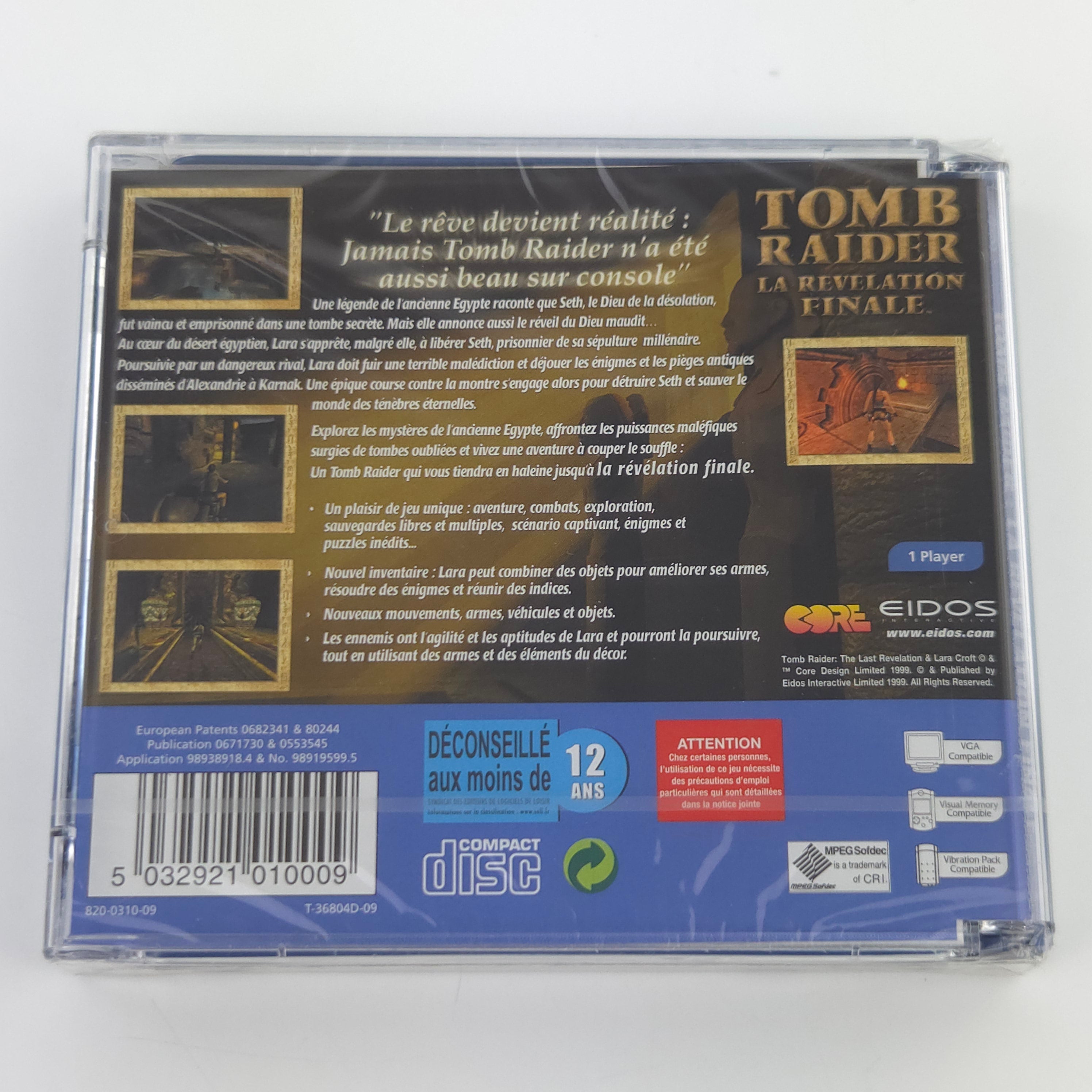 Sega Dreamcast Spiel – Tomb Raider La Revelation (PAL)