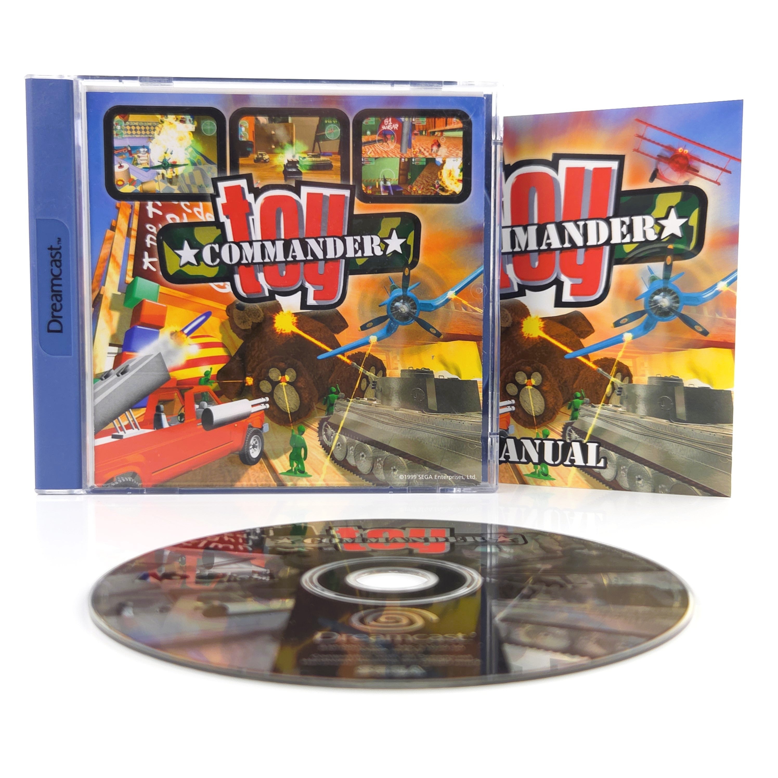 Sega Dreamcast Spiel Toy Commander DC OVP CIB PAL EUR