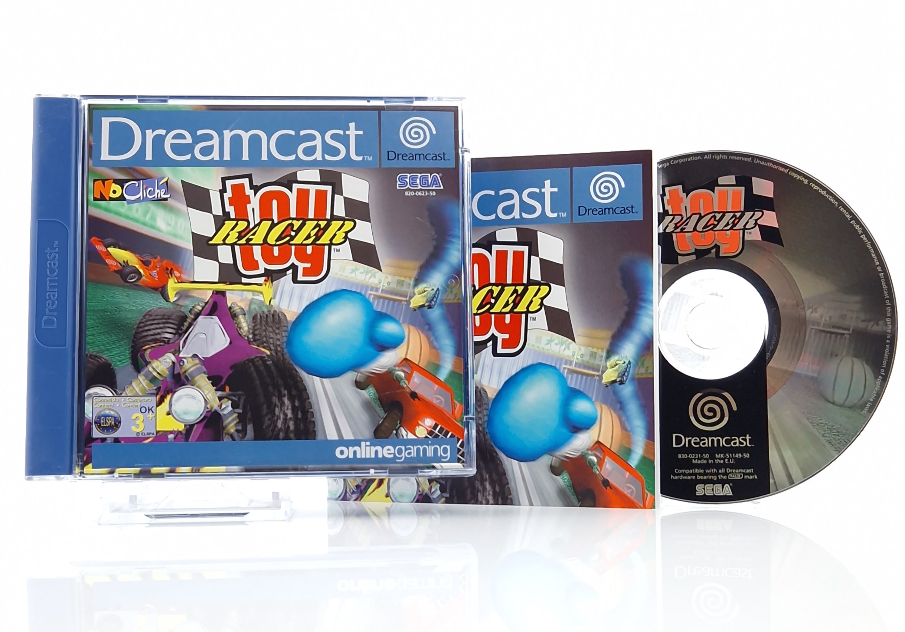 Sega Dreamcast Spiel – Toy Racer OVP CD Anleitung