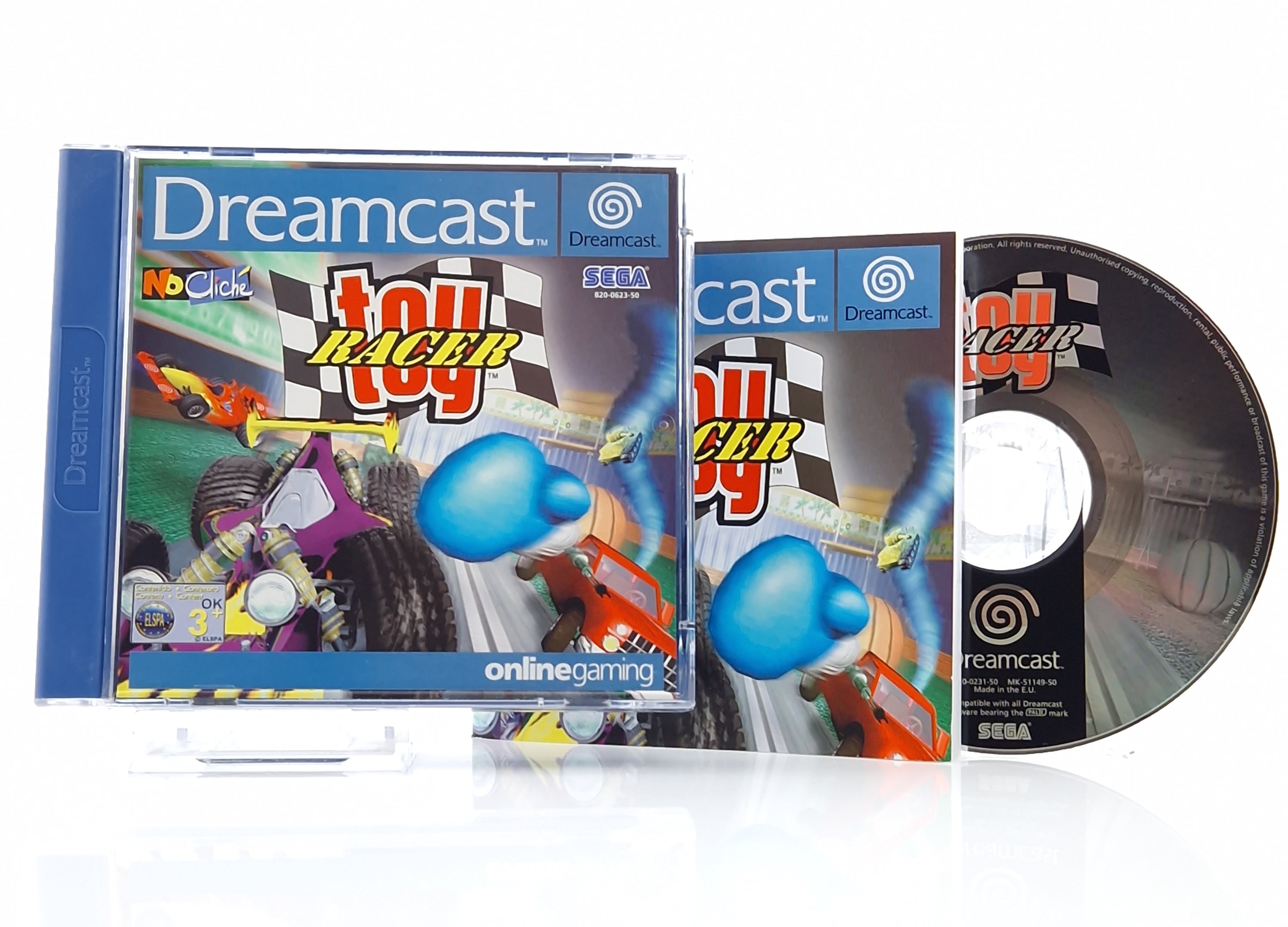 Sega Dreamcast Spiel – Toy Racer (OVP Anleitung CD)