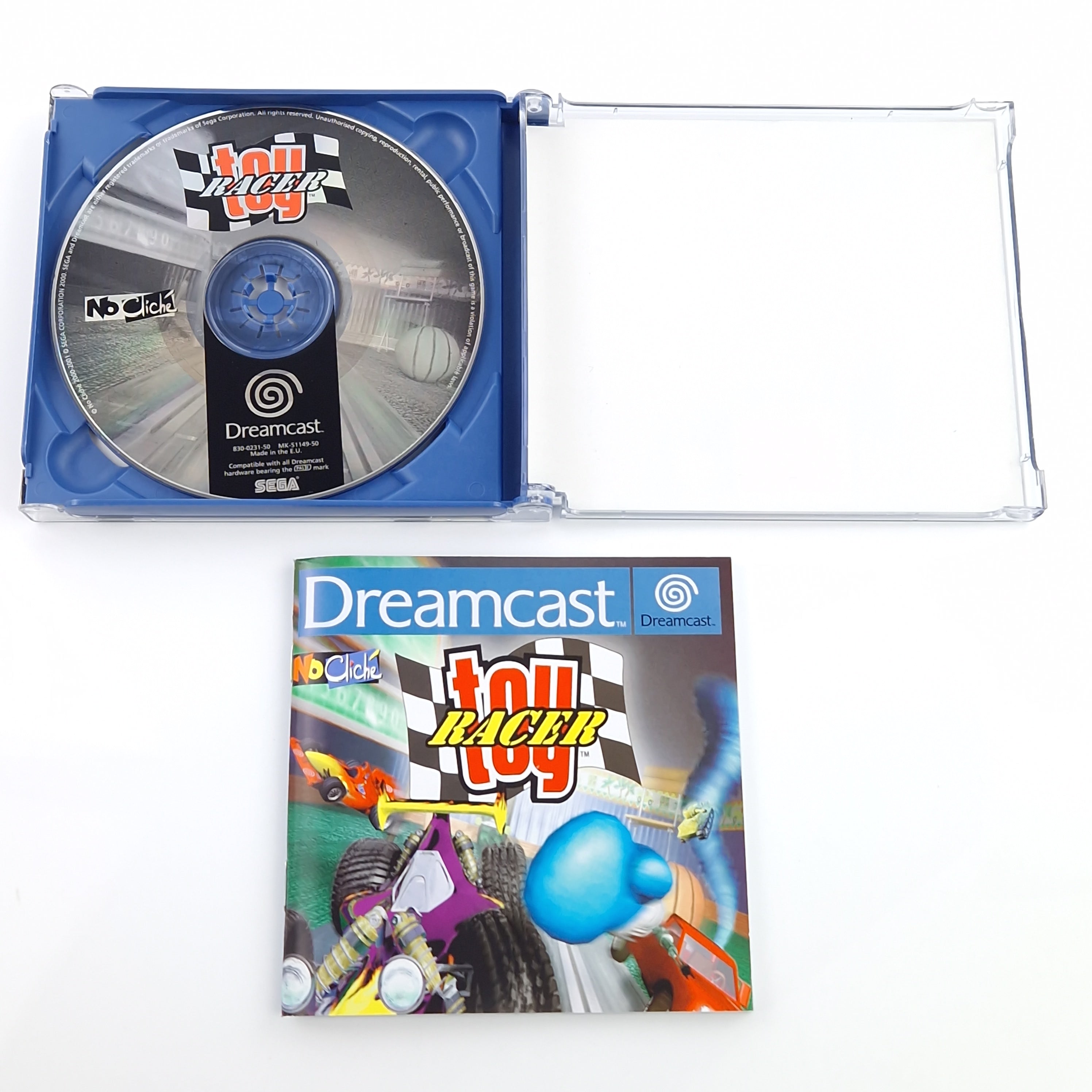 Sega Dreamcast Spiel – Toy Racer (OVP Anleitung CD)