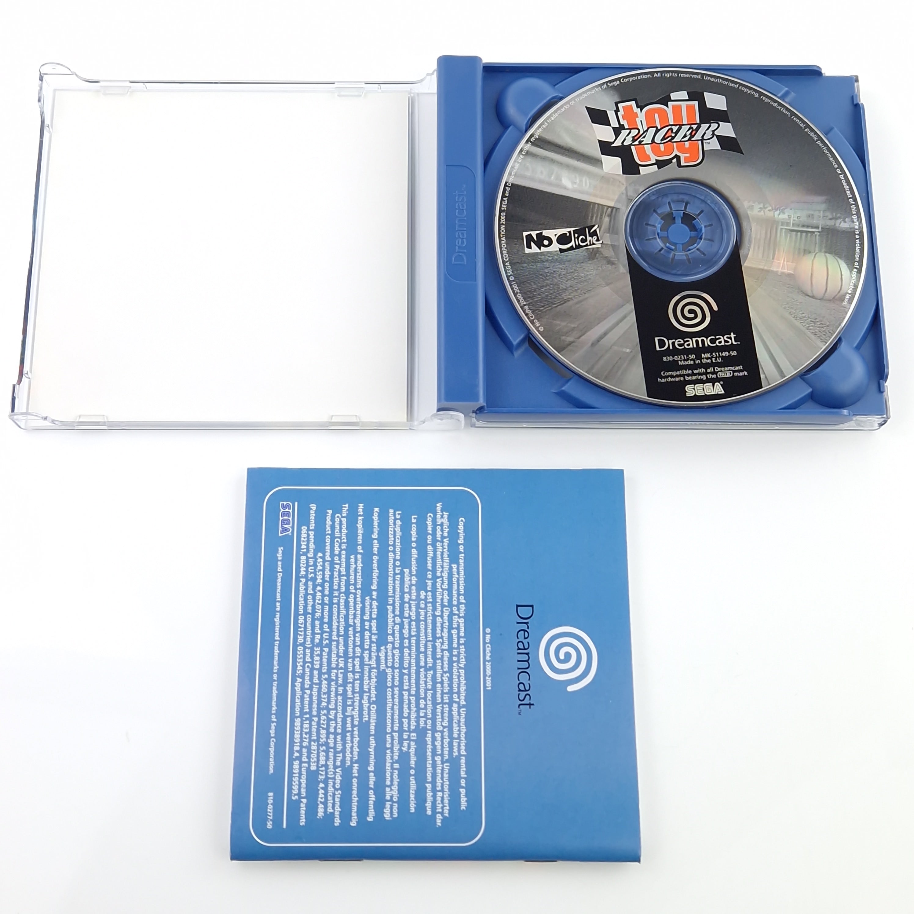 Sega Dreamcast Spiel – Toy Racer (OVP Anleitung CD)