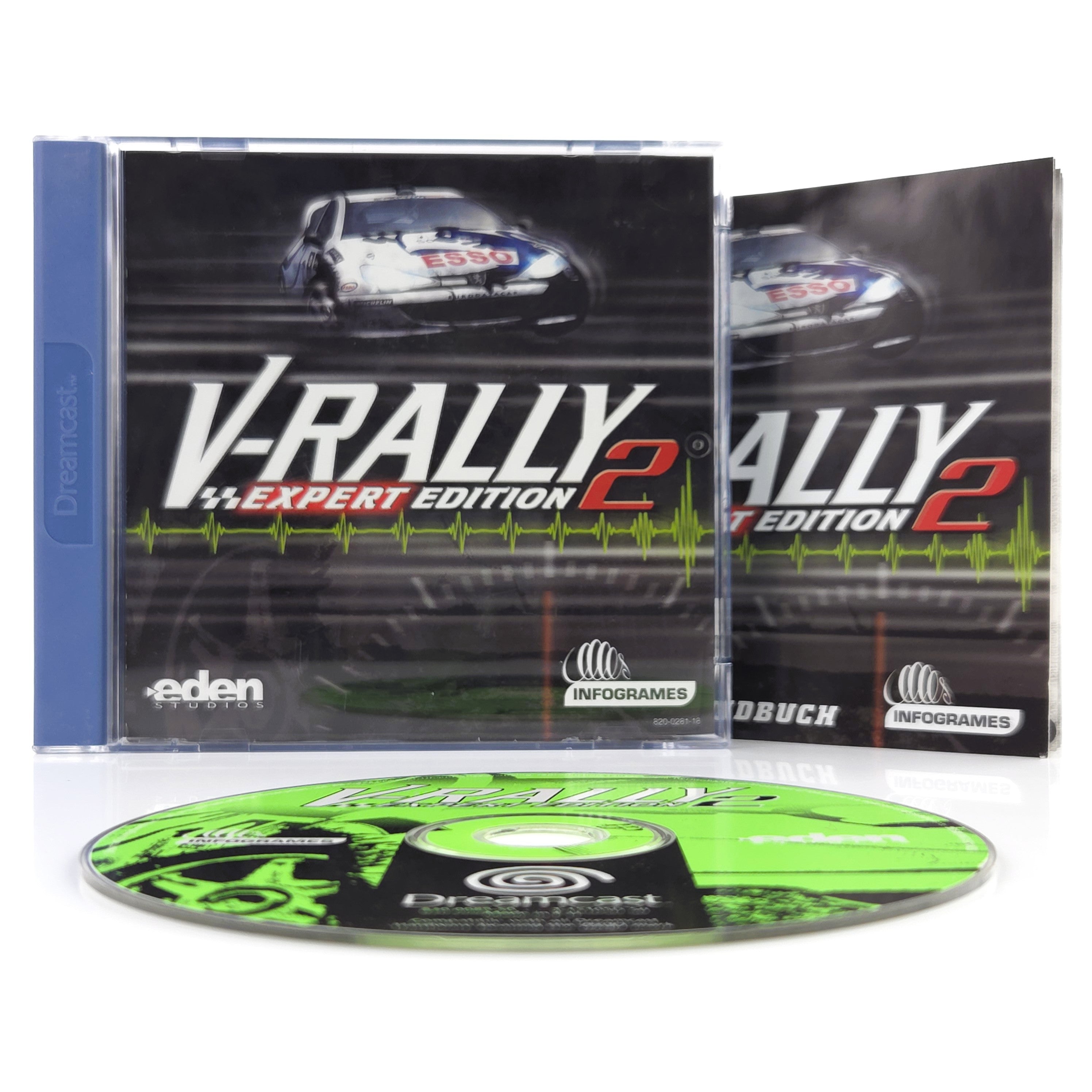 Sega Dreamcast Spiel V-Rally 2 Expert Edition DC OVP PAL