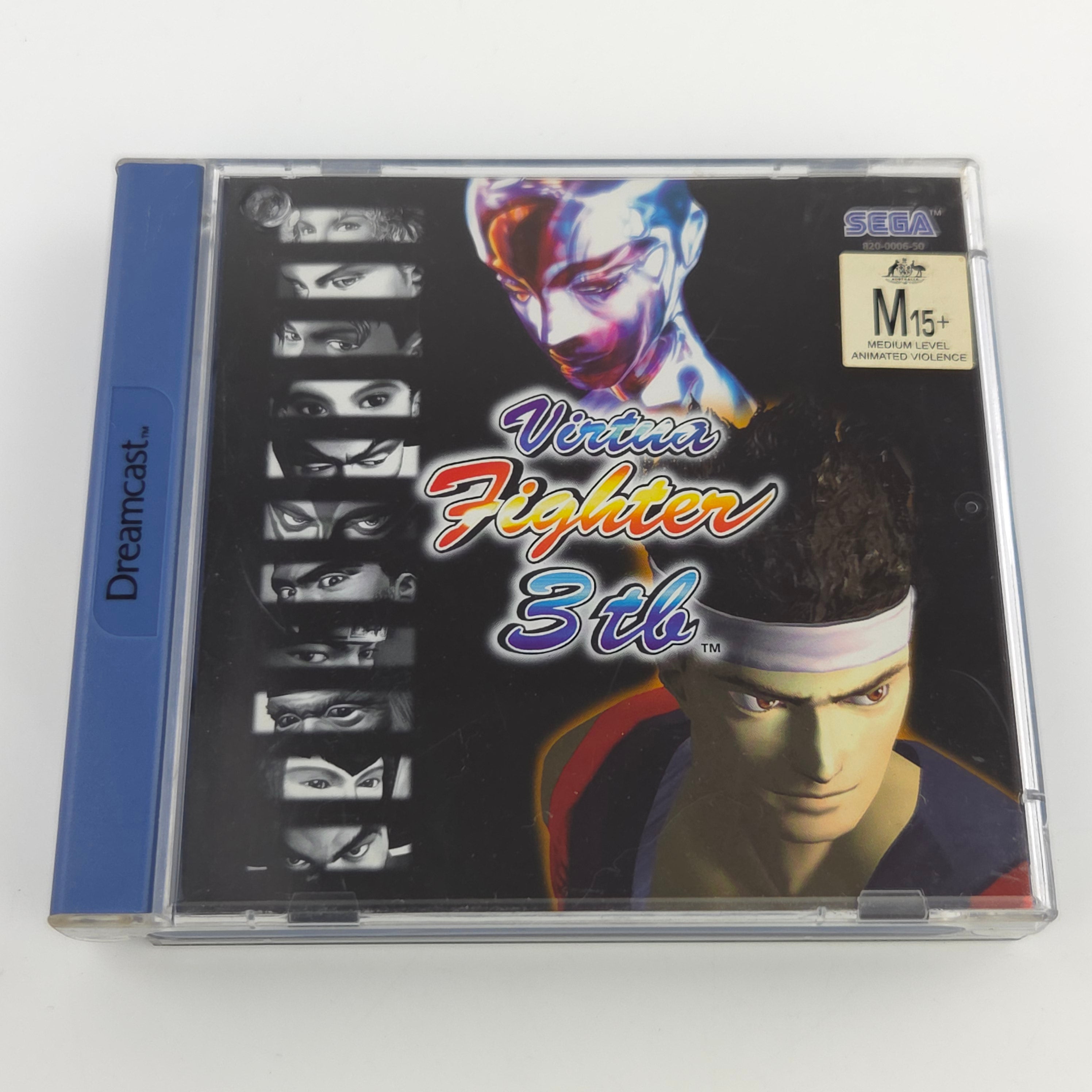 Sega Dreamcast Spiel – Virtua Fighter 3tb OVP PAL