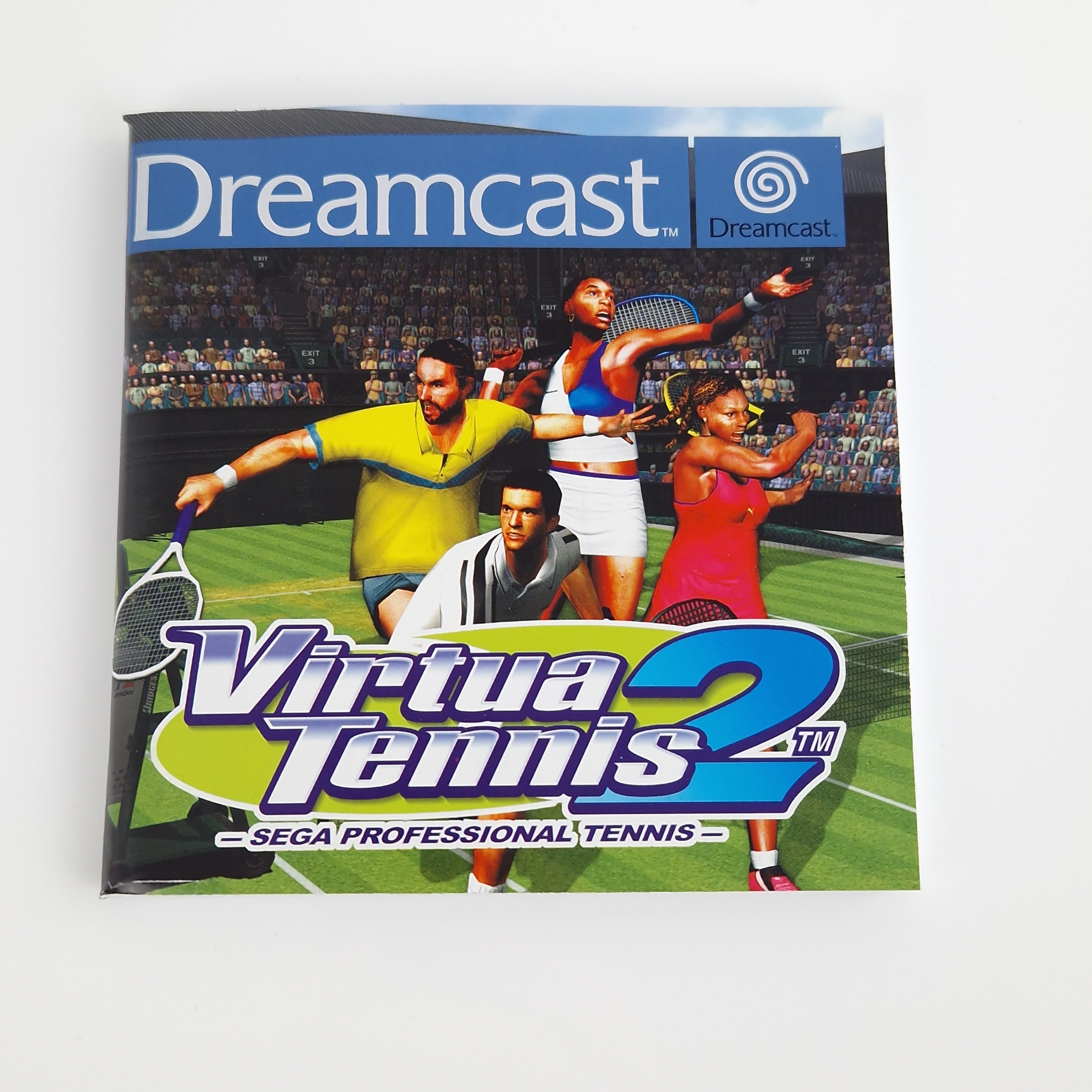 Sega Dreamcast Spiel – Virtua Tennis 2 OVP PAL CIB