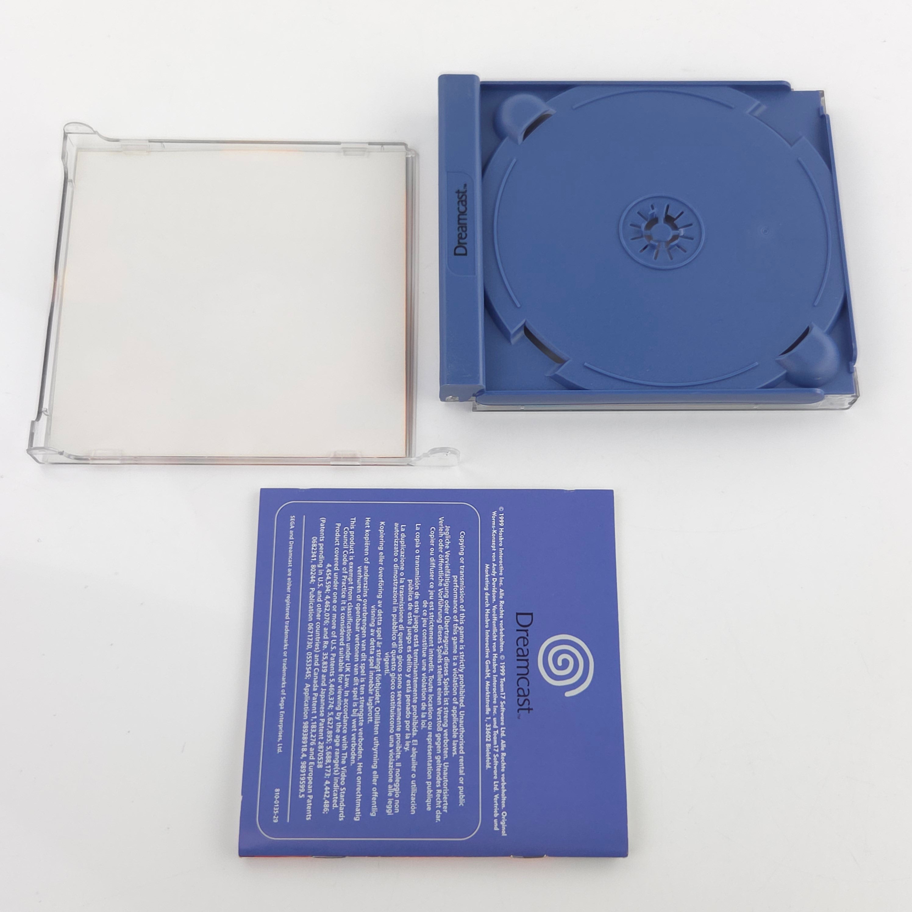 Sega Dreamcast Spiel Worms Armageddon DC OVP PAL DE