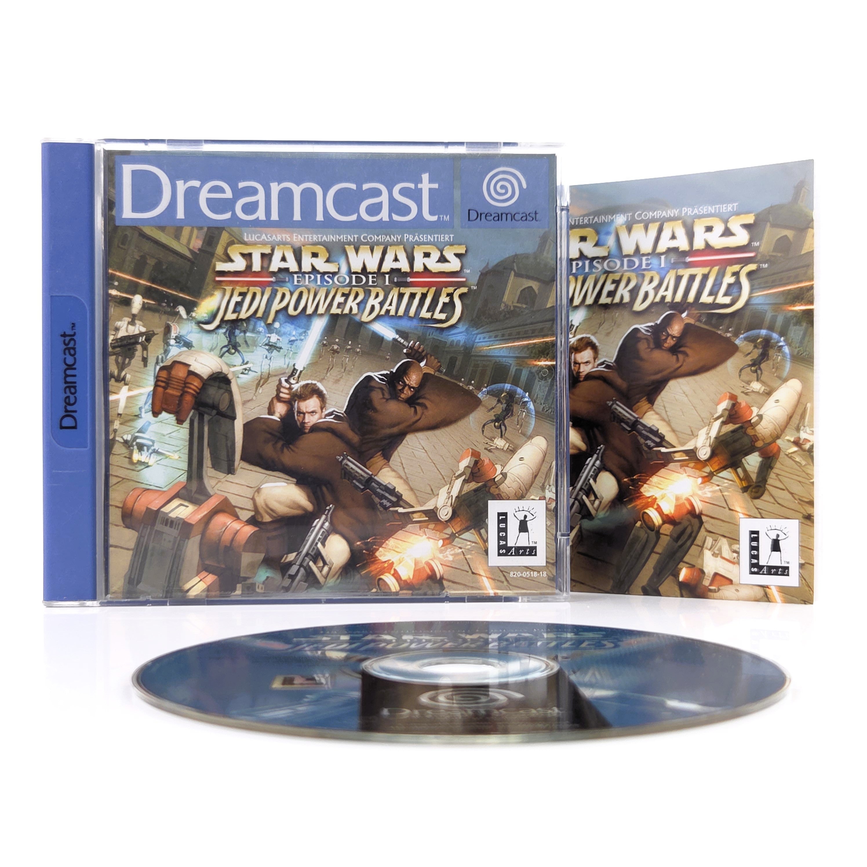 Sega Dreamcast Spiel – Star Wars Jedi Power Battles (PAL)