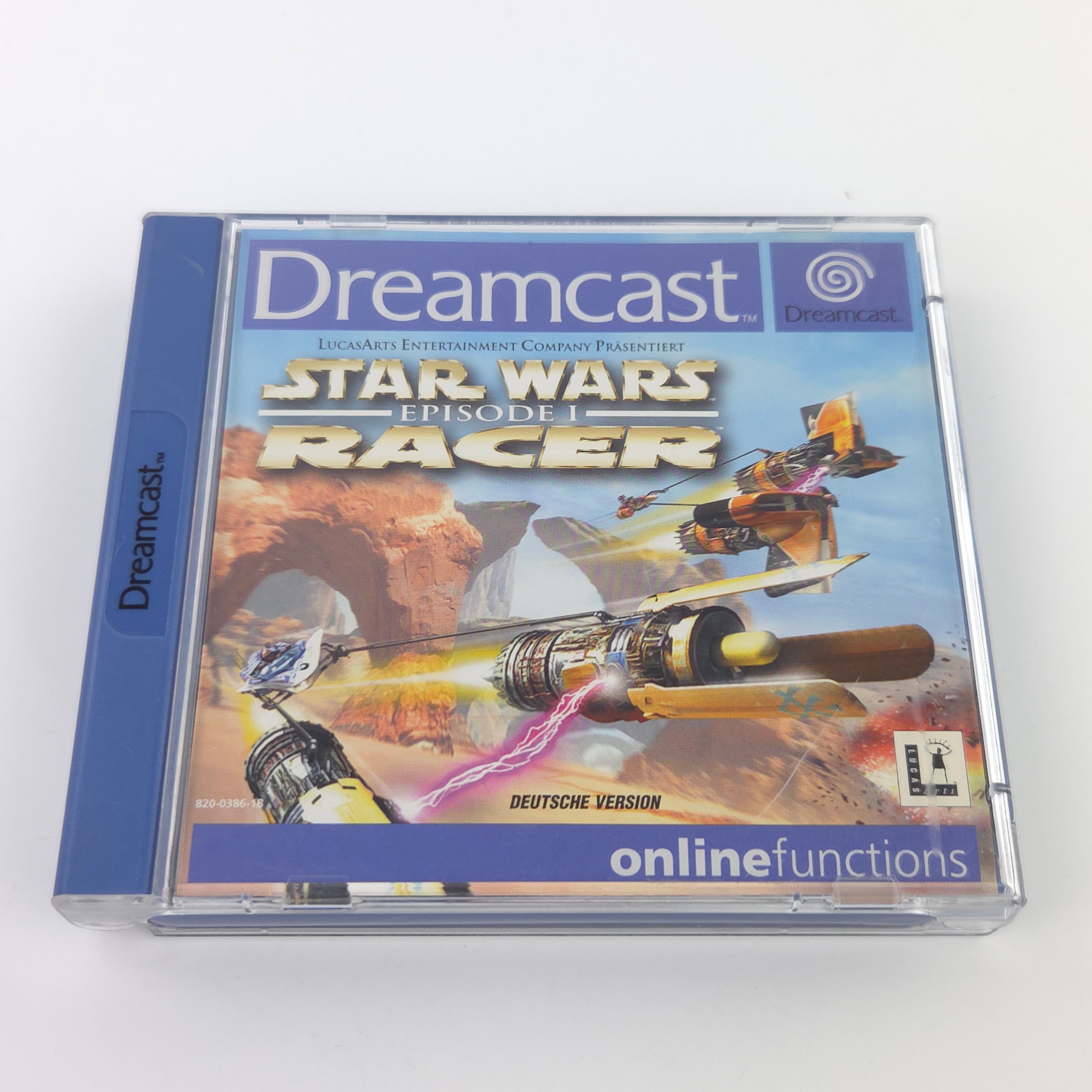 Sega Dreamcast Spiel – Star Wars Episode I Racer (PAL)