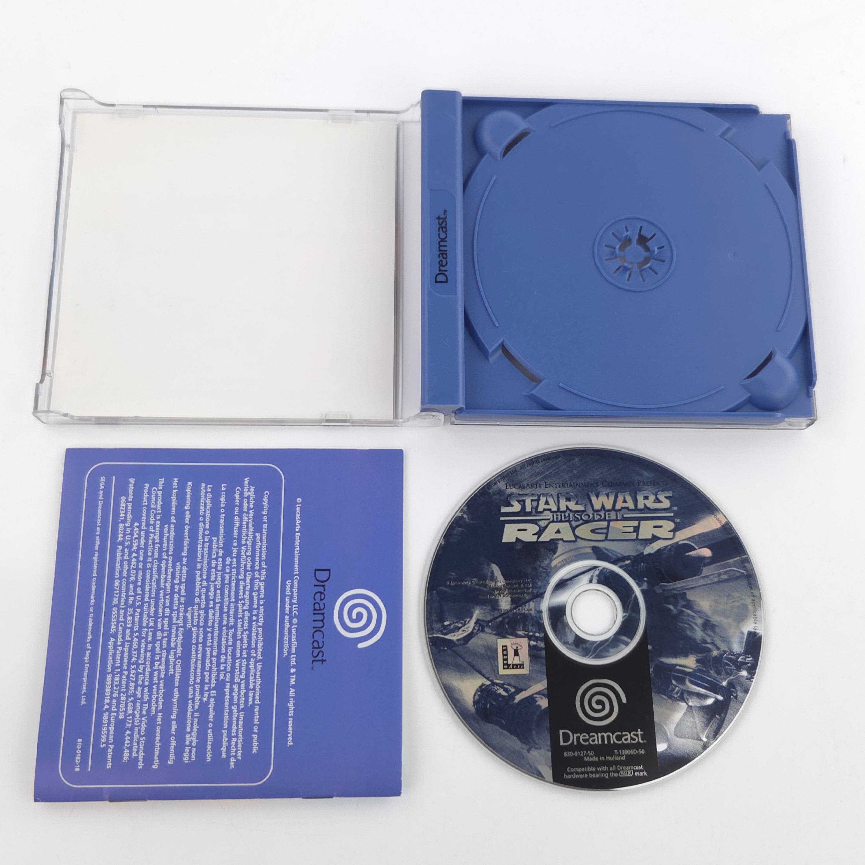 Sega Dreamcast Spiel – Star Wars Episode I Racer (PAL)