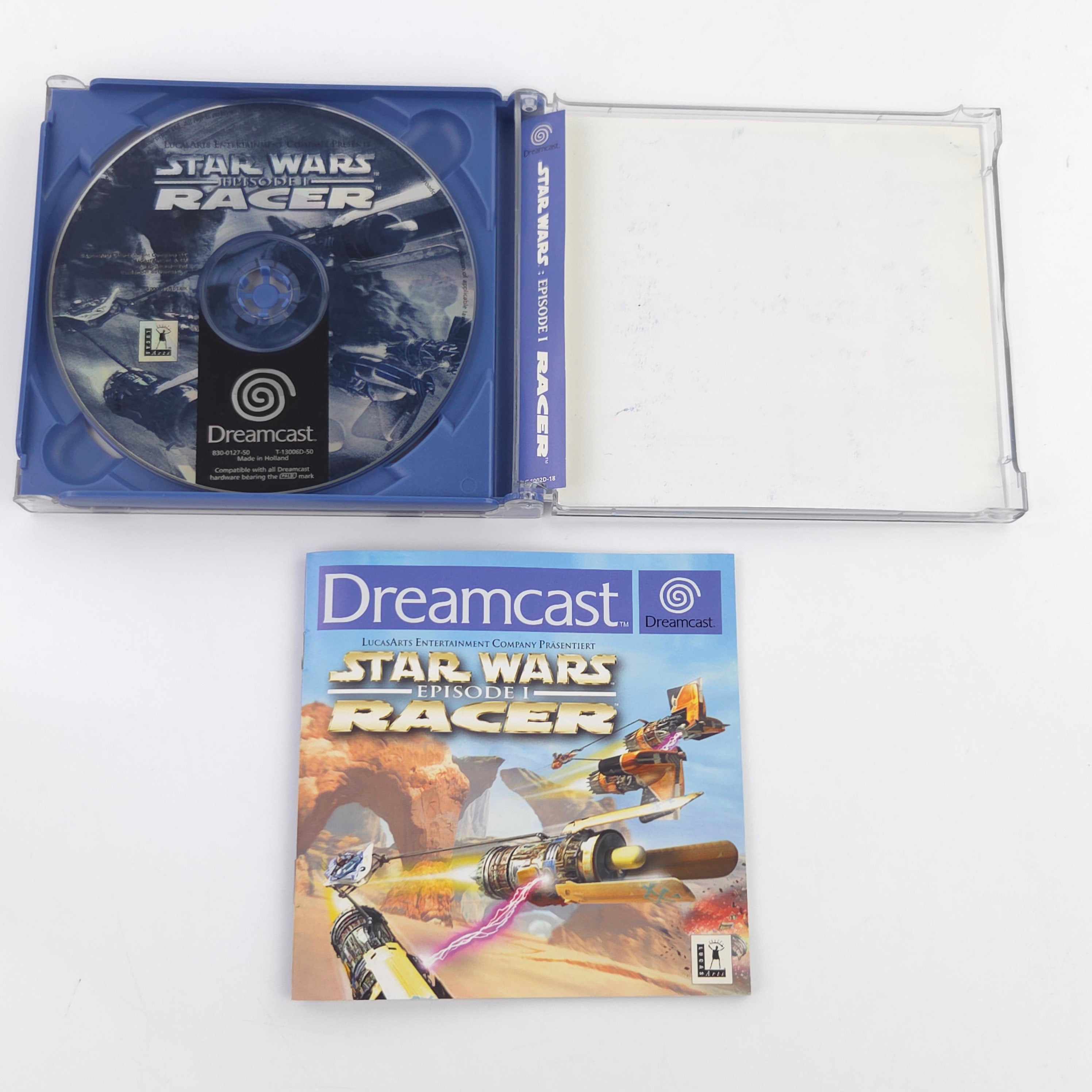 Sega Dreamcast Spiel – Star Wars Episode I Racer (PAL)