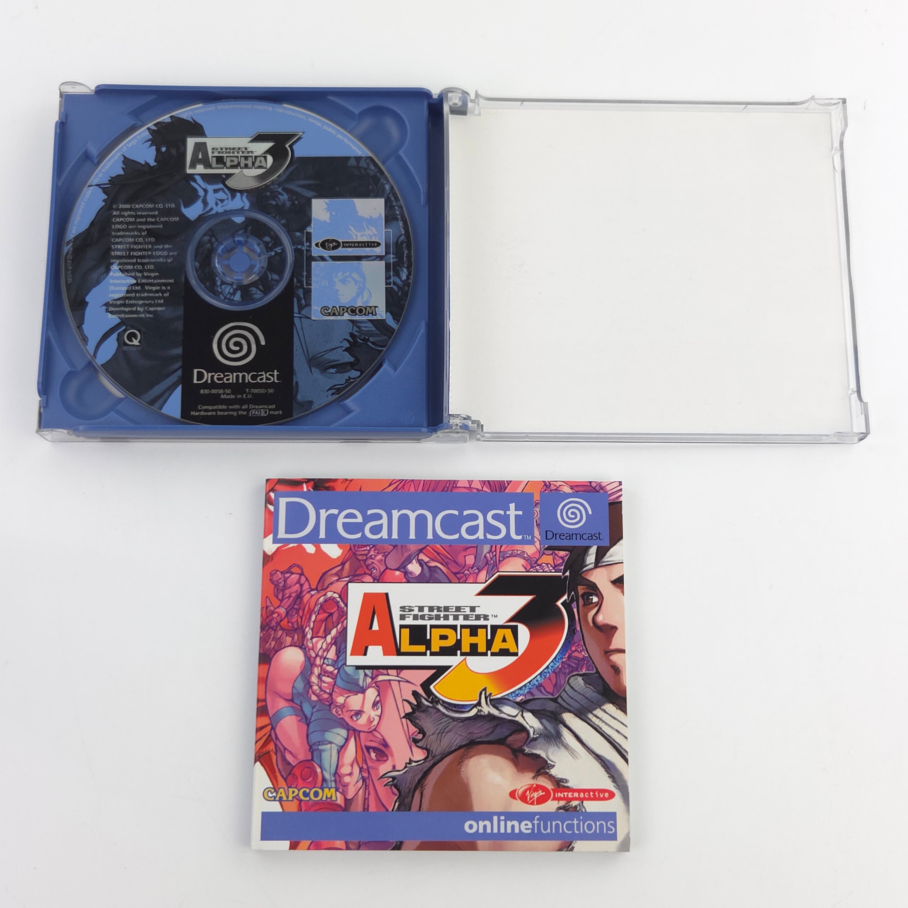 Sega Dreamcast Spiel – Street Fighter Alpha 3 (PAL)
