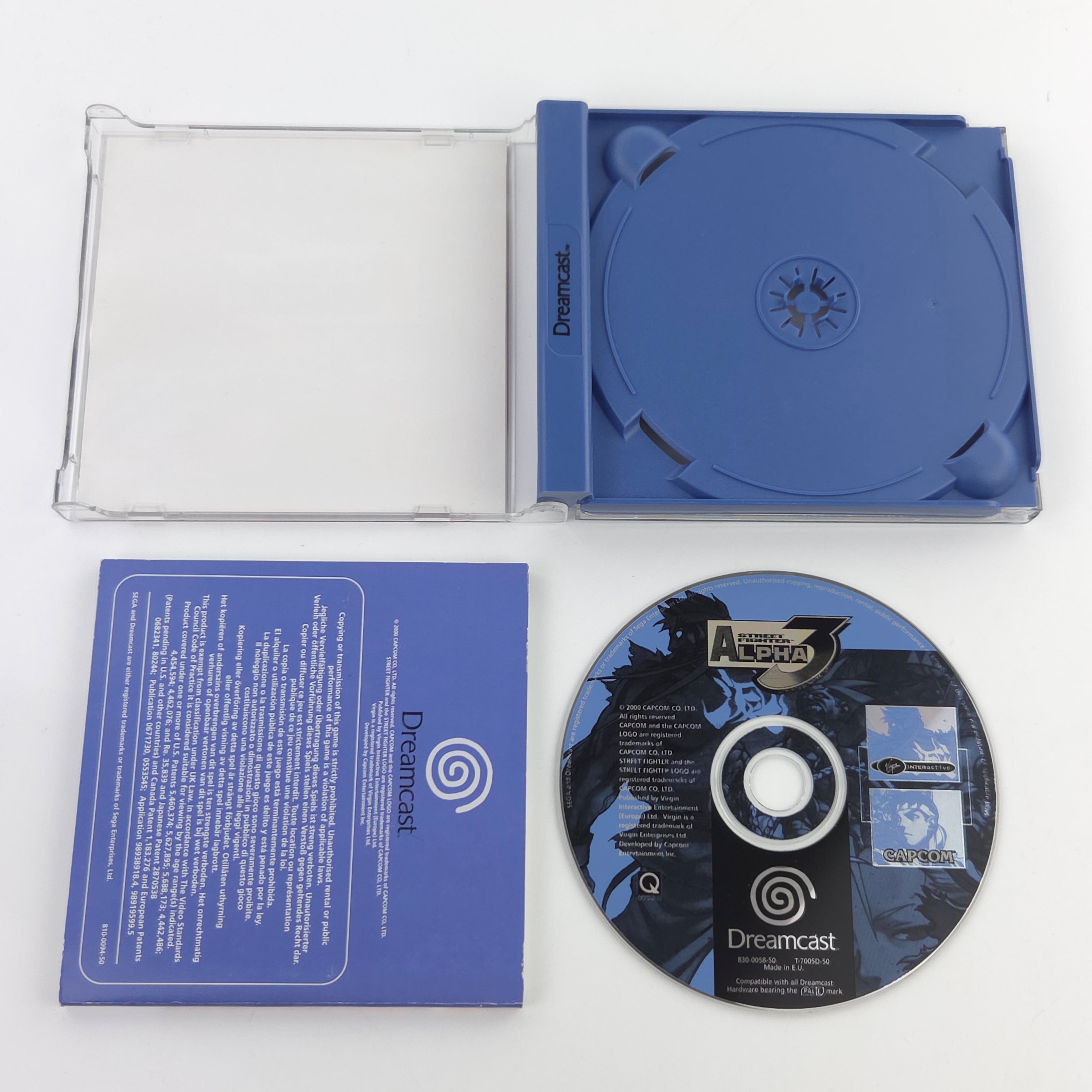 Sega Dreamcast Spiel – Street Fighter Alpha 3 (PAL)