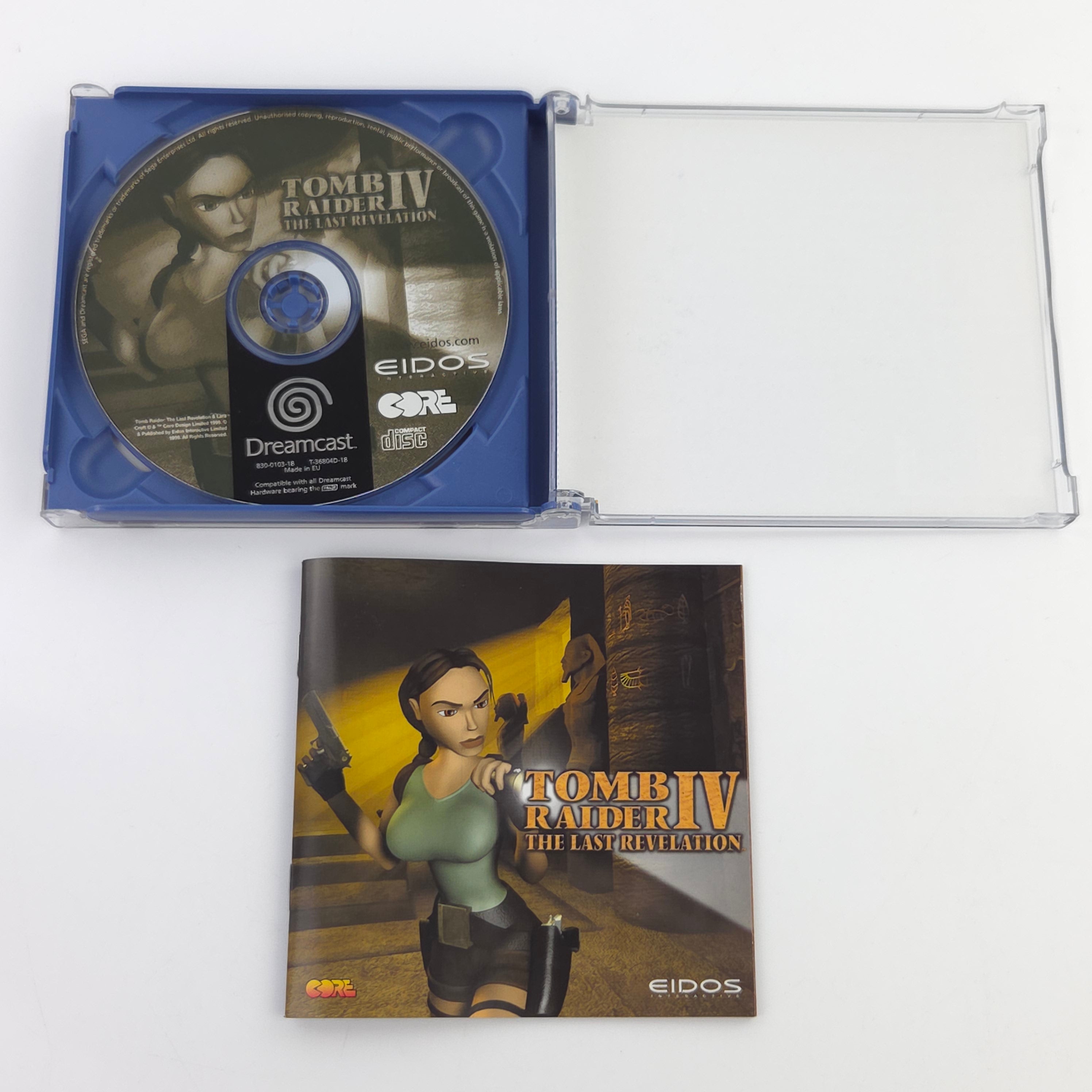 Sega Dreamcast Spiel – Tomb Raider IV (OVP PAL)