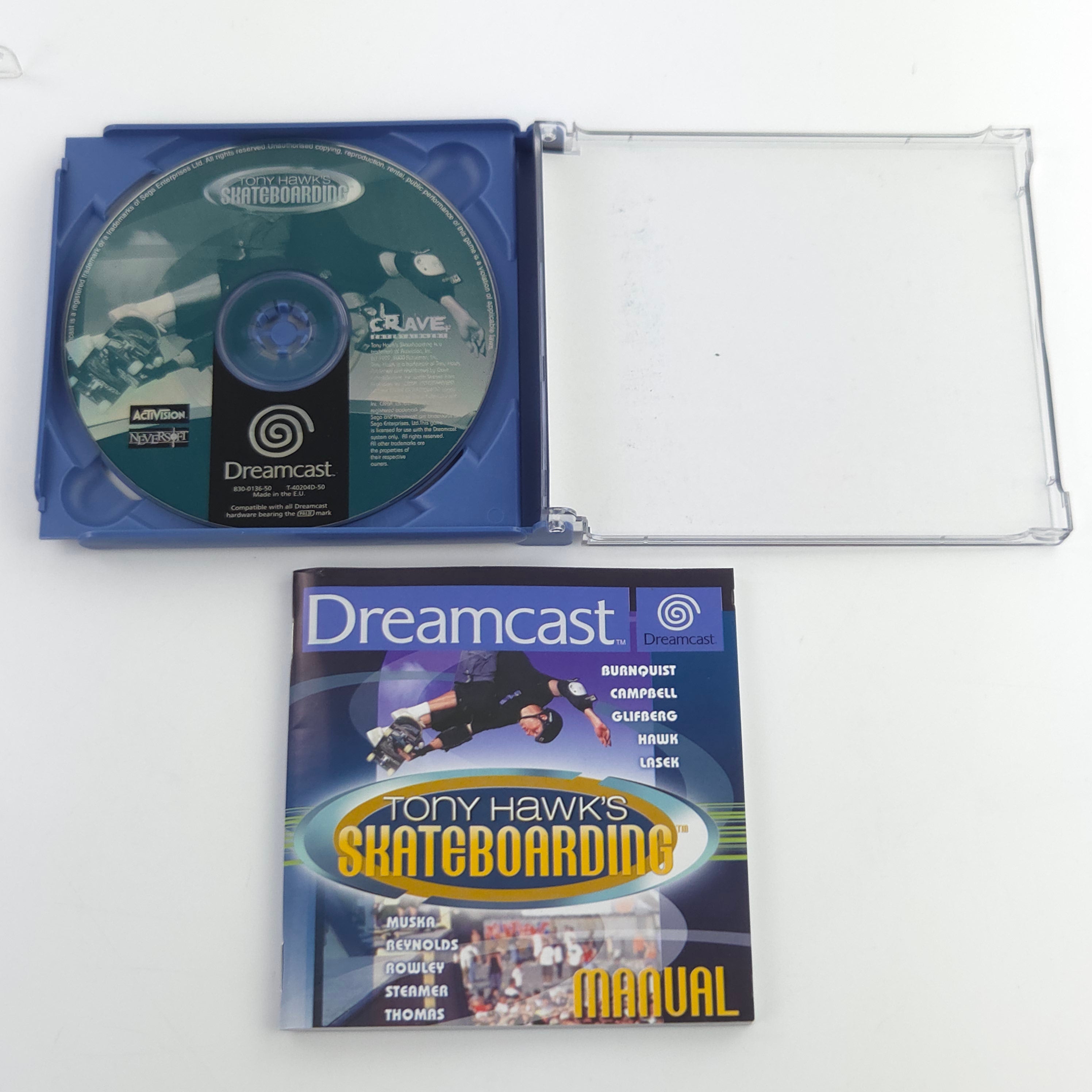 Sega Dreamcast Spiel – Tony Hawks Skateboarding (PAL)