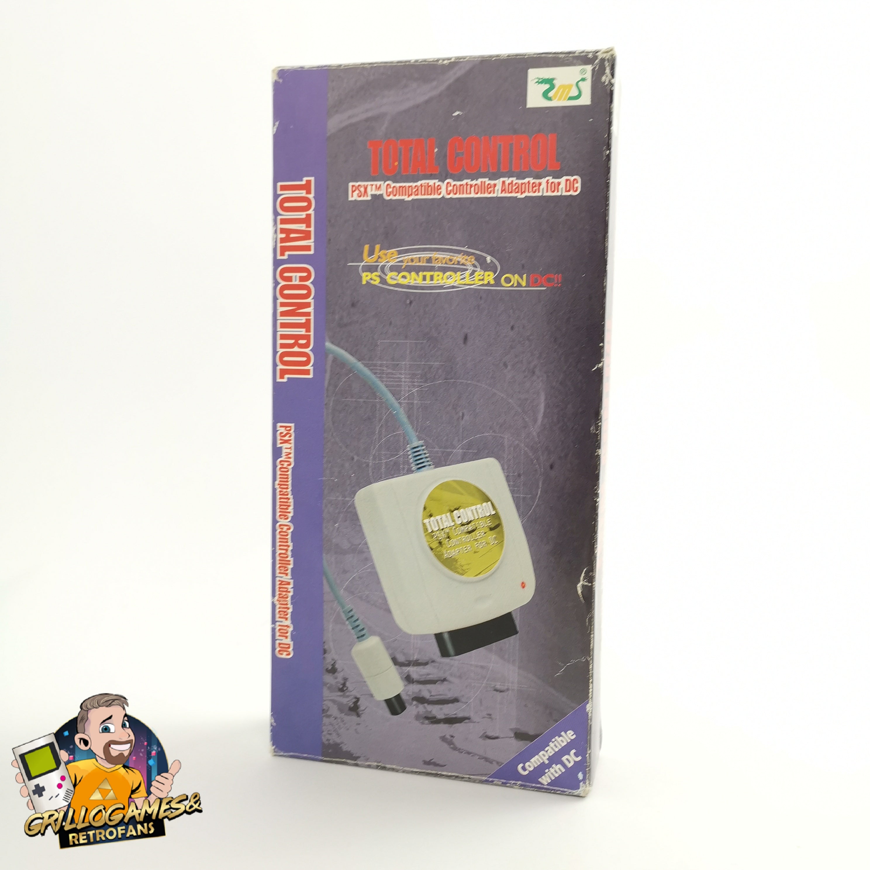 Sega Dreamcast Controller Adapter PSX Kompatibel OVP