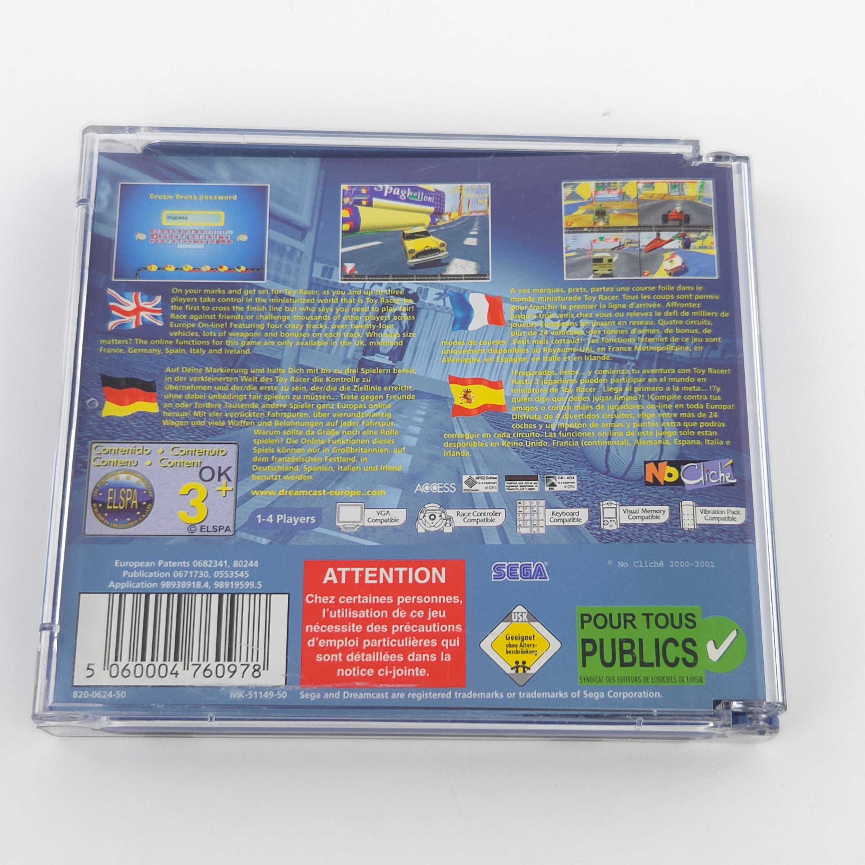 Sega Dreamcast Spiel – Toy Racer (PAL OVP)