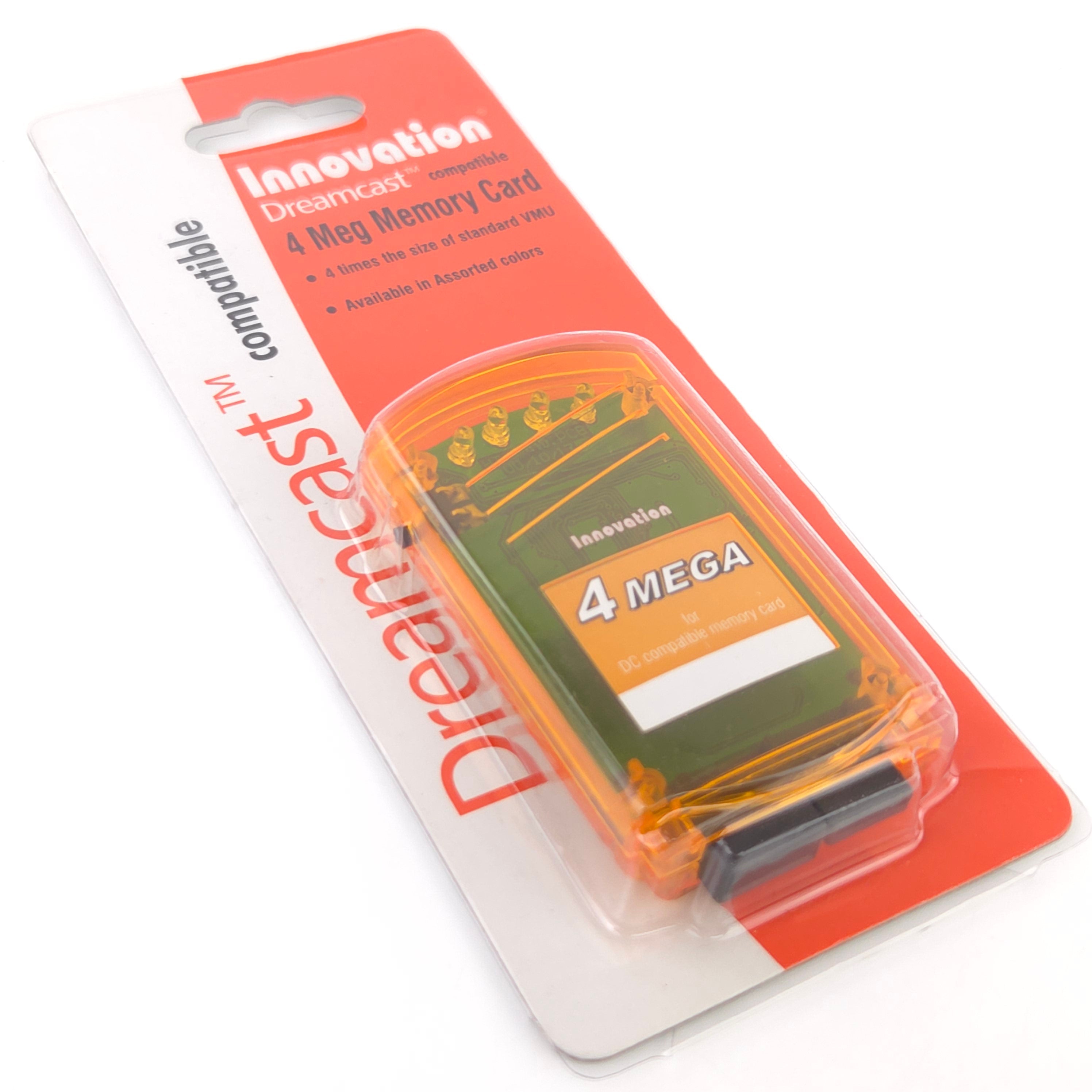 Sega Dreamcast Zubehör 4 Meg Memory Card OVP PAL