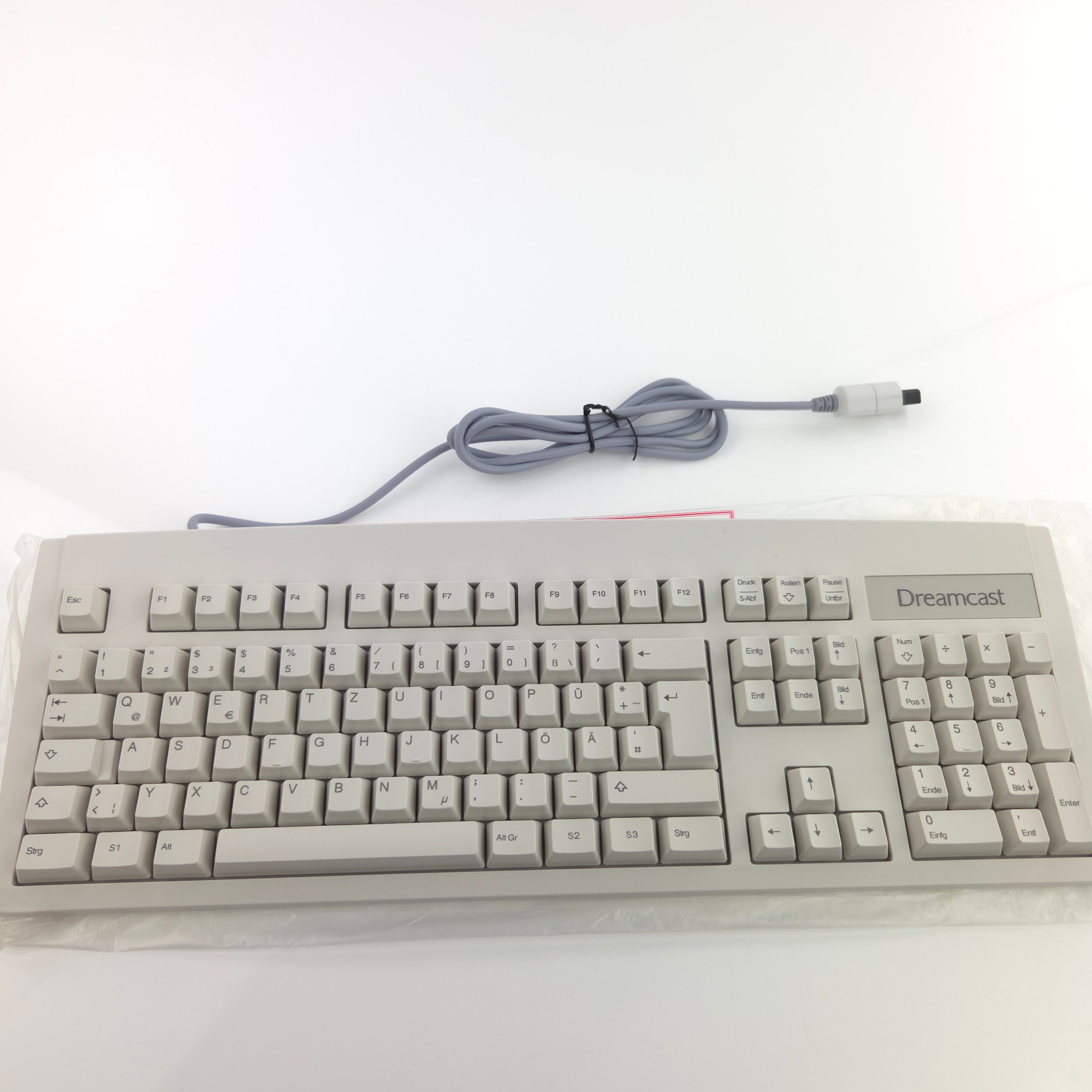 Sega Dreamcast Zubehör – Keyboard Tastatur Controller OVP