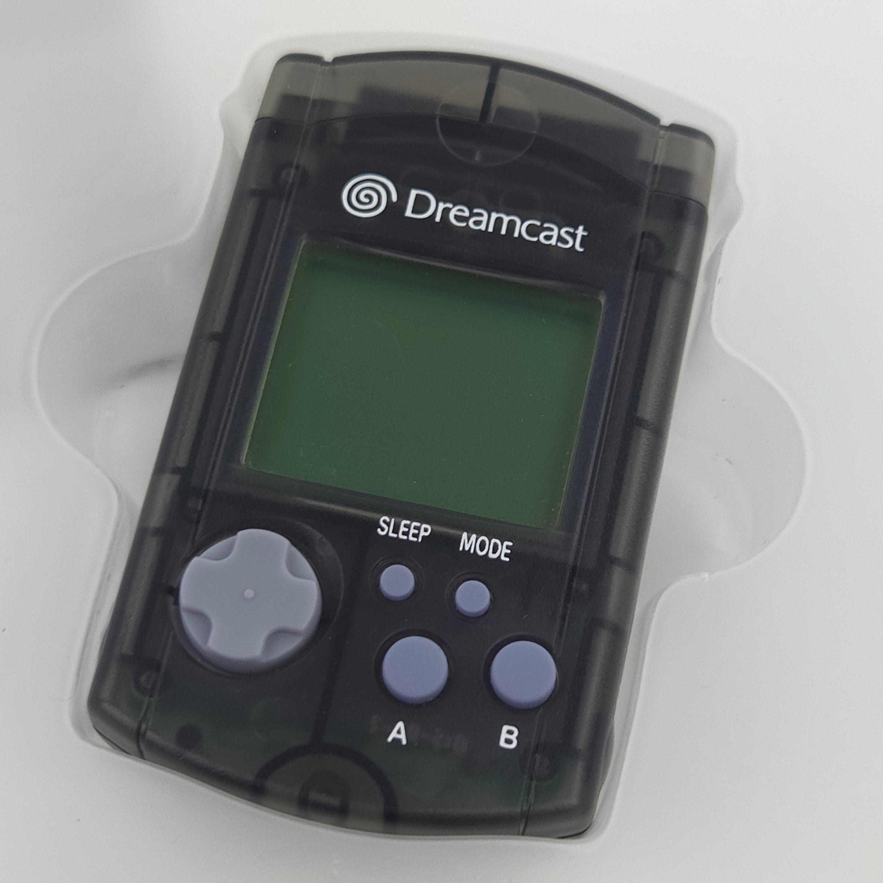 Sega Dreamcast Zubehör – Original VMU Transparent Schwarz