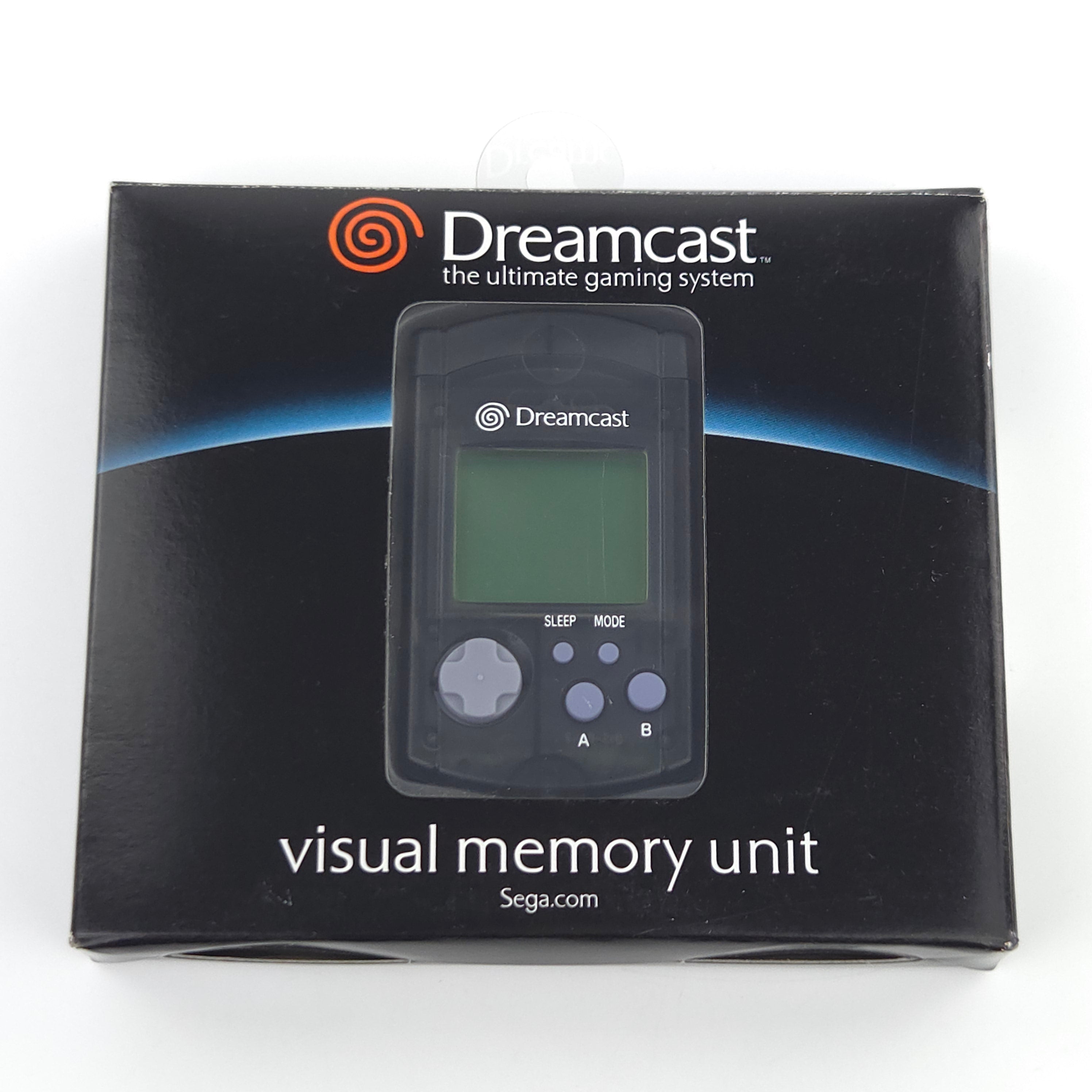 Sega Dreamcast Zubehör – Original VMU Transparent Schwarz