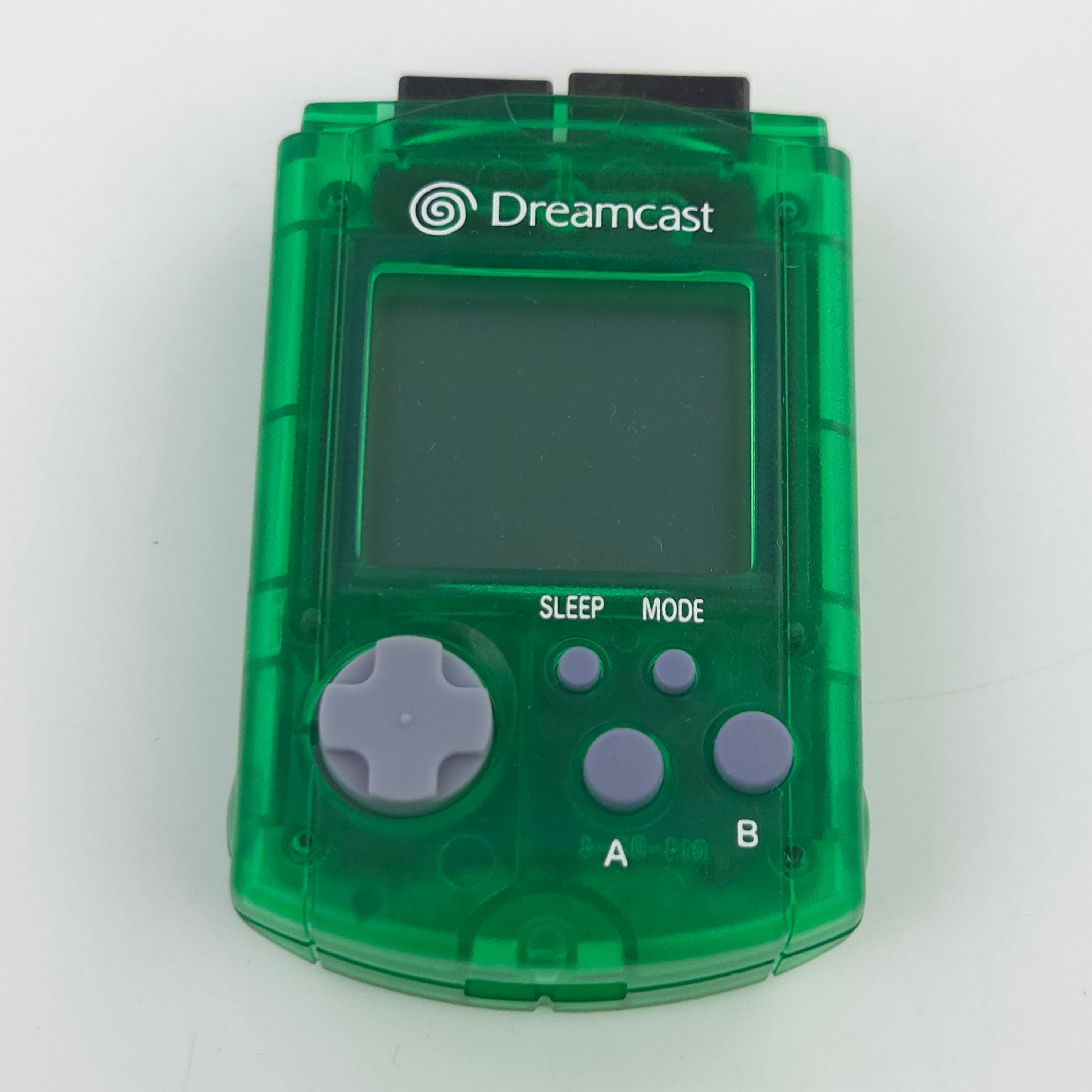 Sega Dreamcast Zubehör – Original VMU Transparent Grün