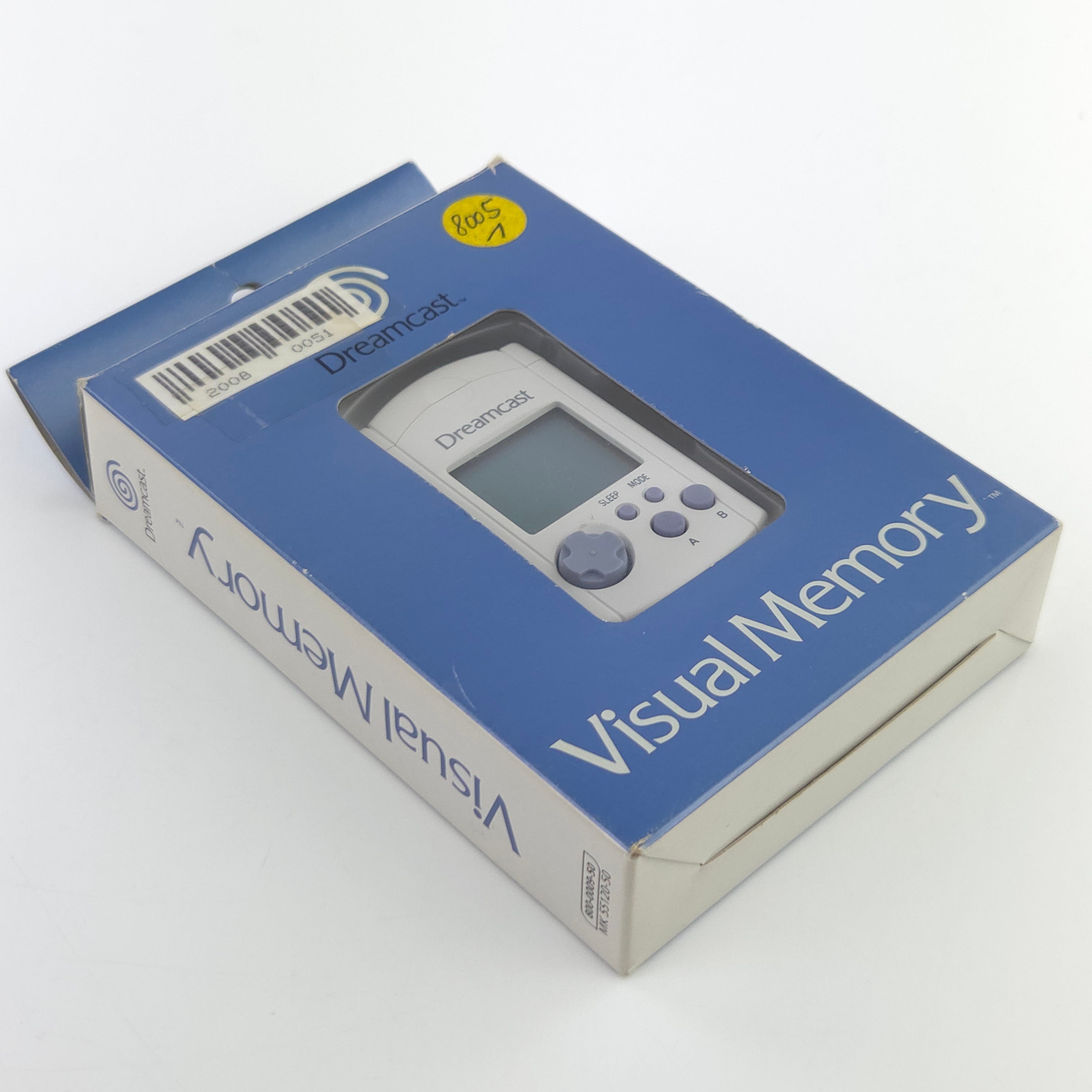 Sega Dreamcast Zubehör – Visual Memory Unit Grau OVP