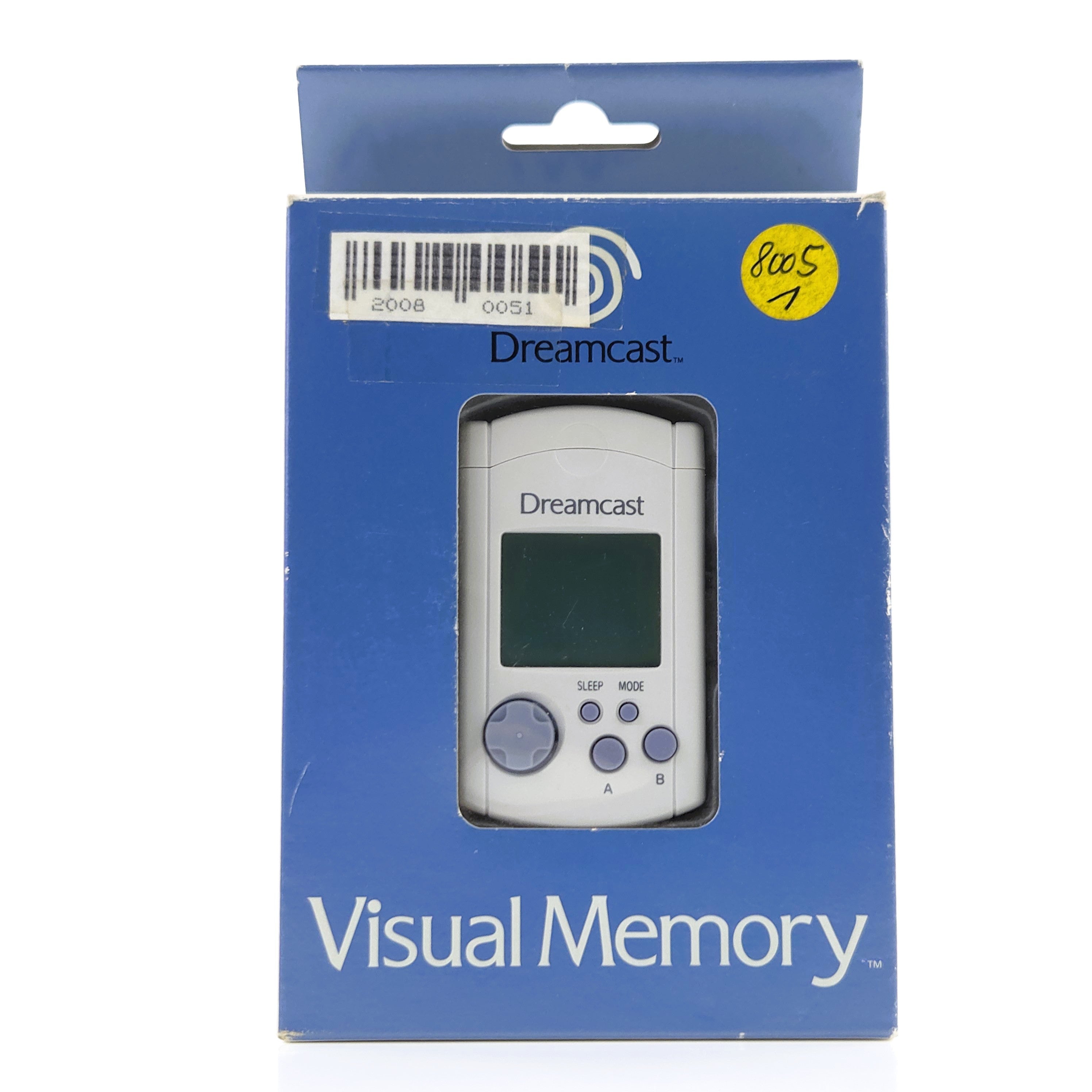 Sega Dreamcast Zubehör – Visual Memory Unit Grau OVP