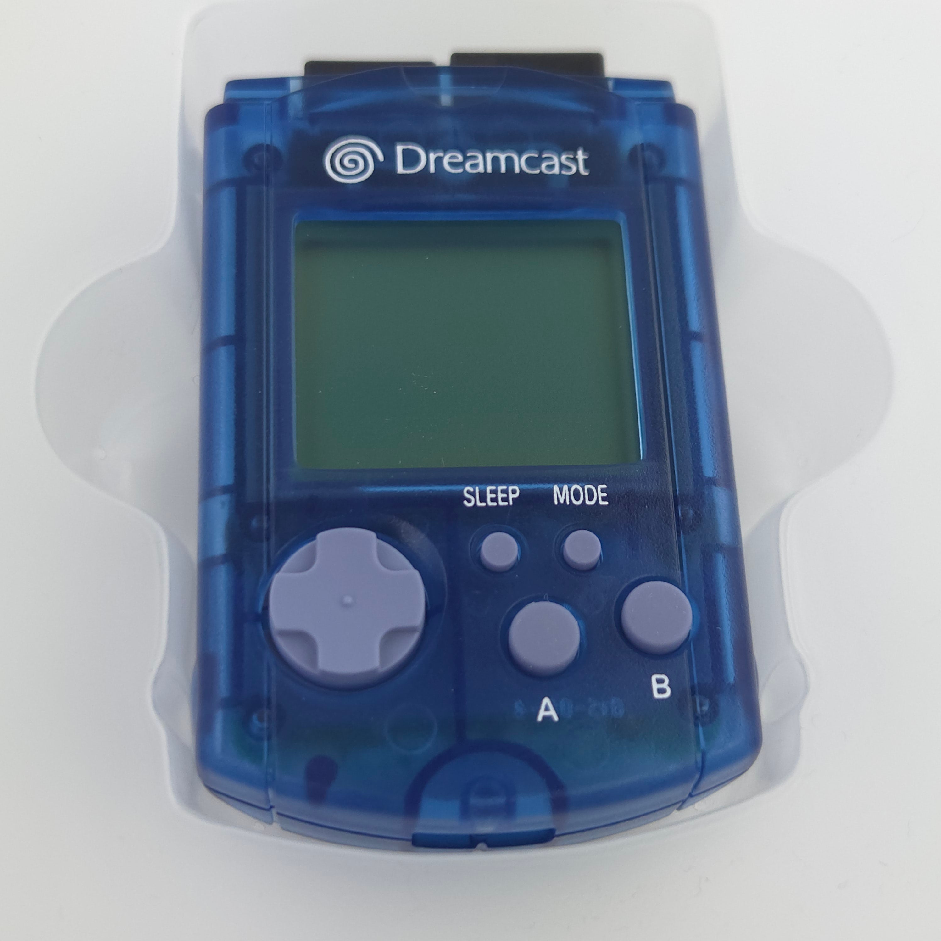Sega Dreamcast Zubehör – Visual Memory Unit Blau OVP