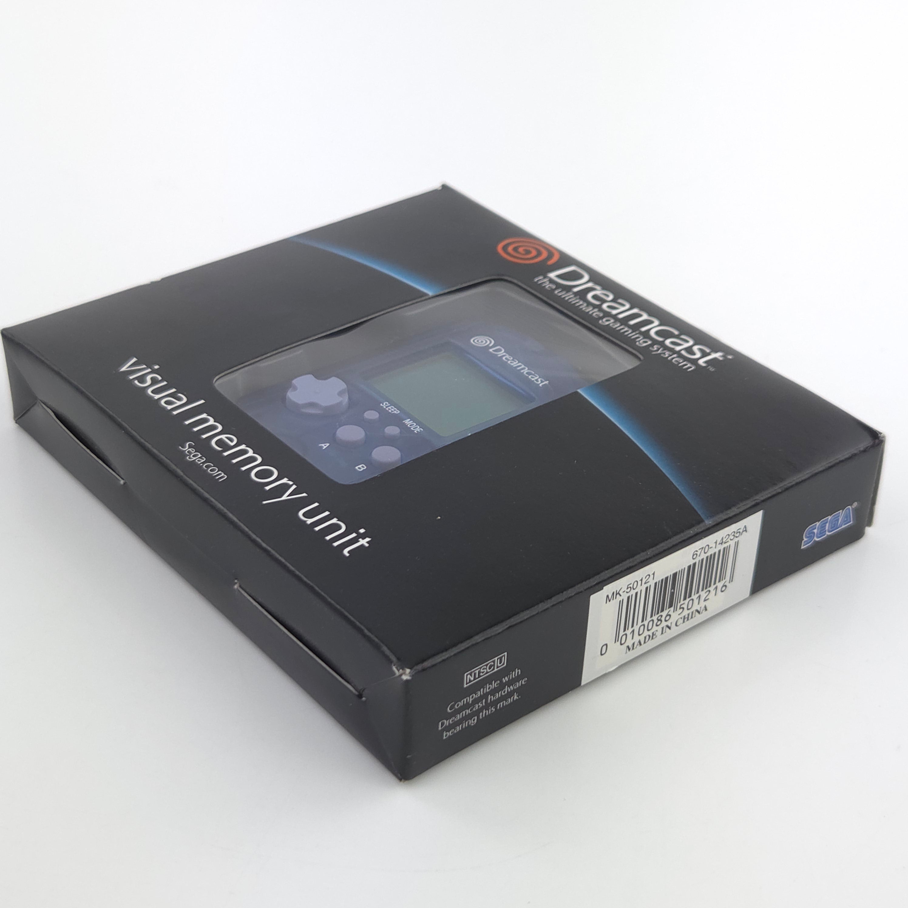 Sega Dreamcast Zubehör – Visual Memory Unit Blau OVP