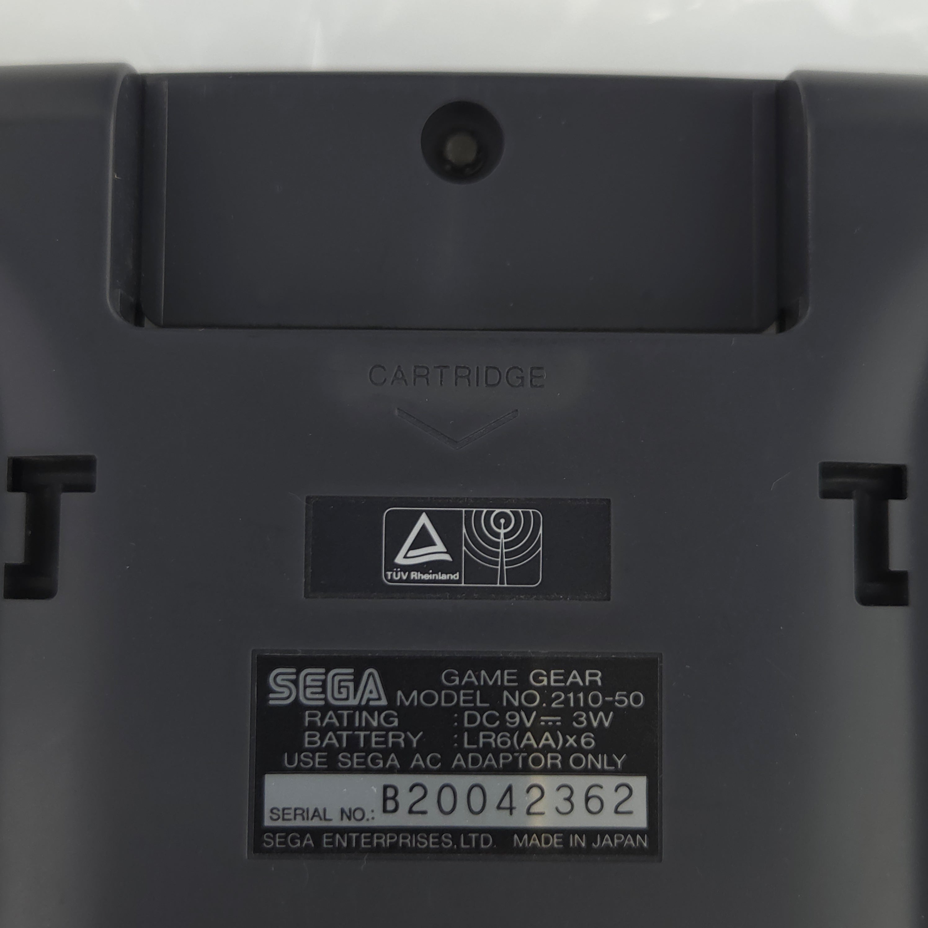 Sega Game Gear Konsole Original in OVP teildefekt