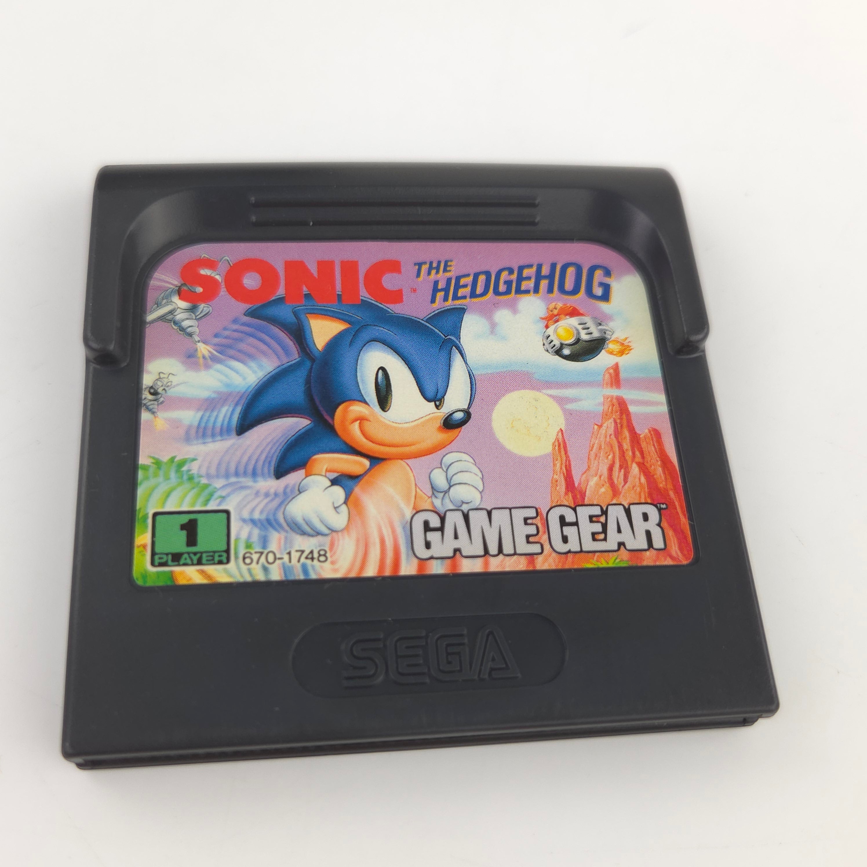 Sega Game Gear Konsole Set Defekt Sonic OVP PAL