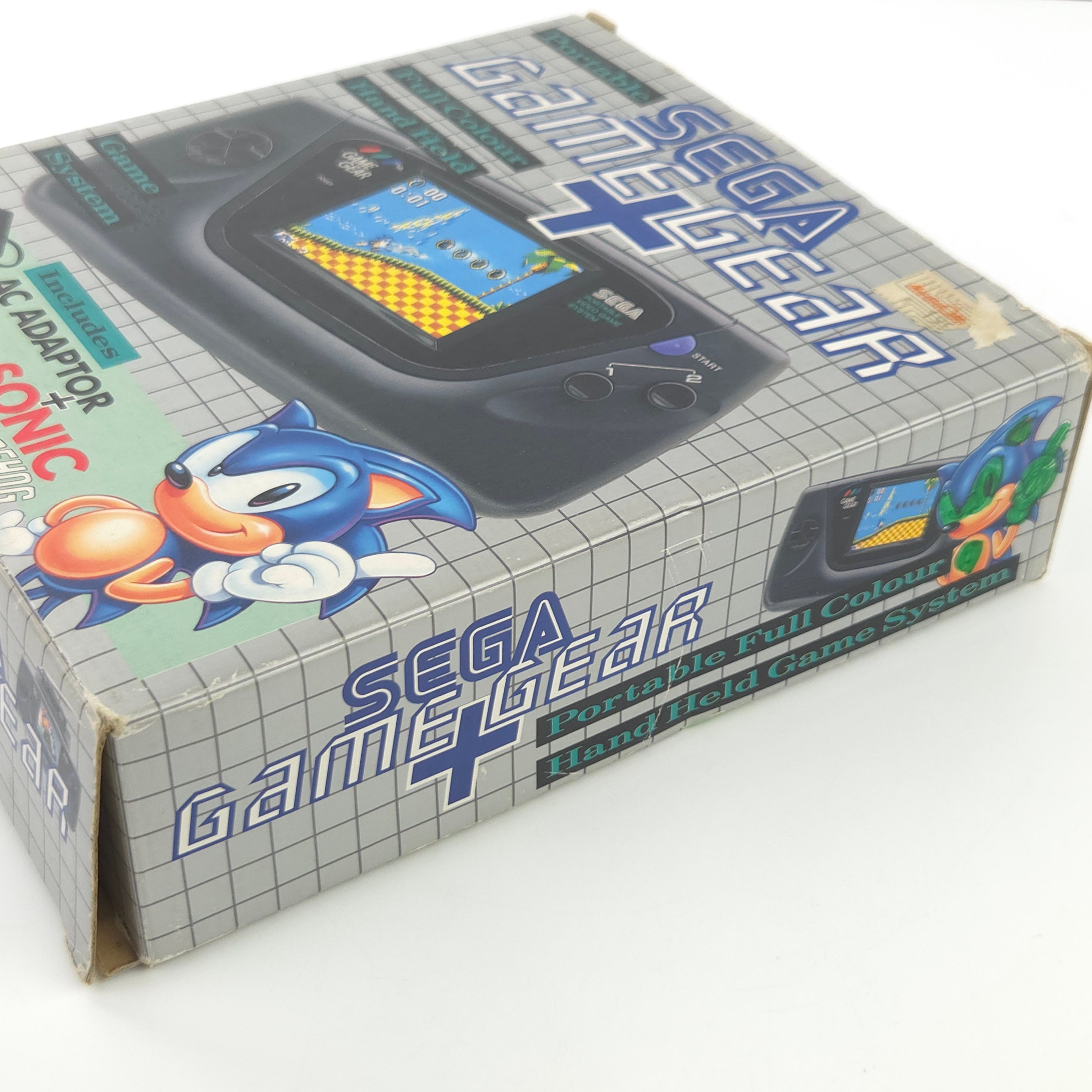 Sega Game Gear Konsole Set Defekt Sonic OVP PAL