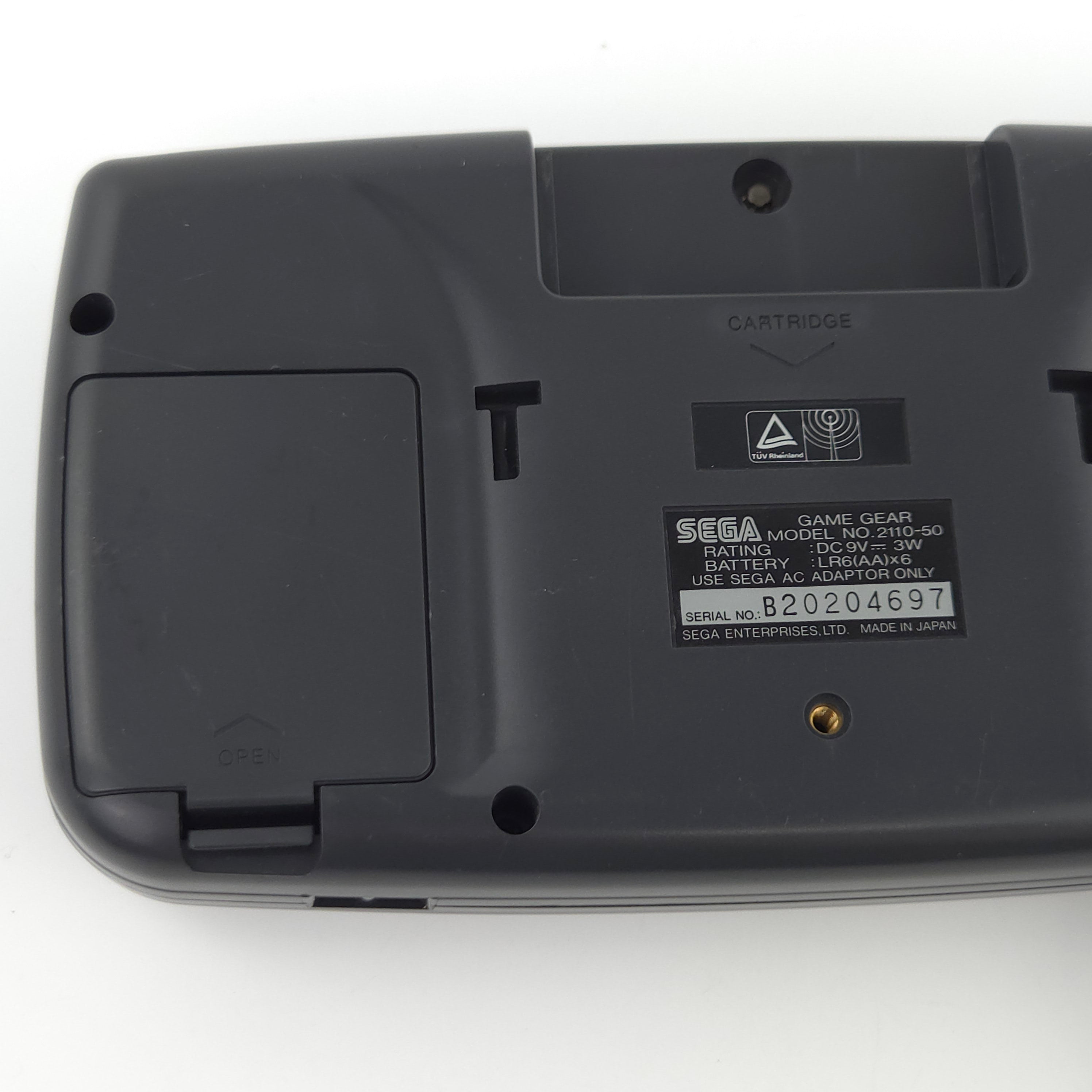Sega Game Gear Konsole Konvolut Defekt Zubehör