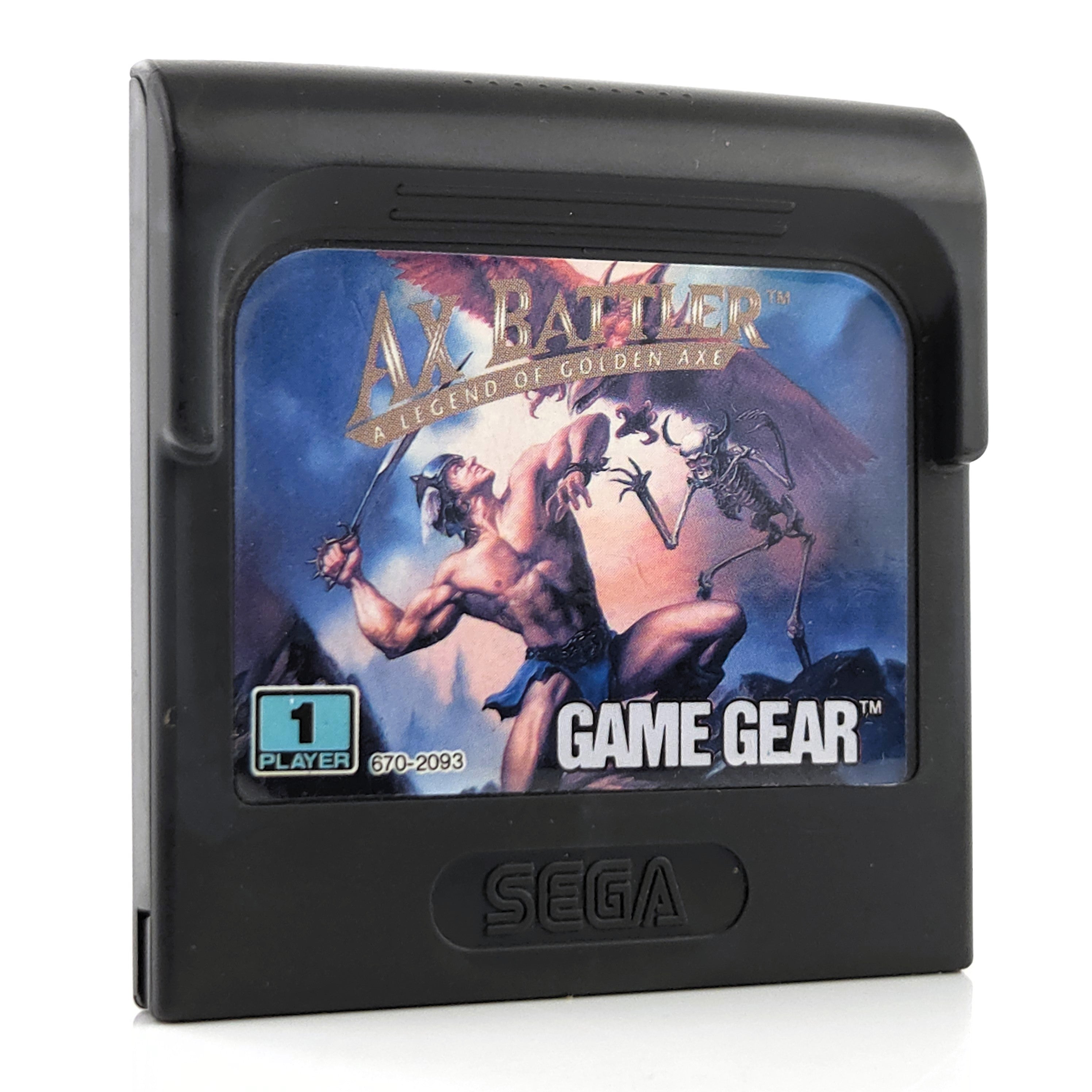 Sega Game Gear Spiel AX Battler PAL Modul