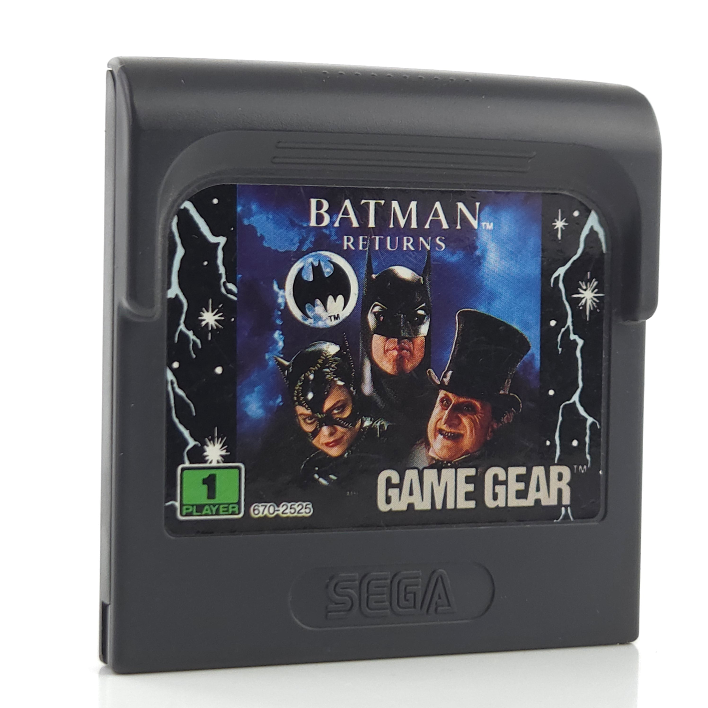 Sega Game Gear Spiel Batman Returns PAL 1992