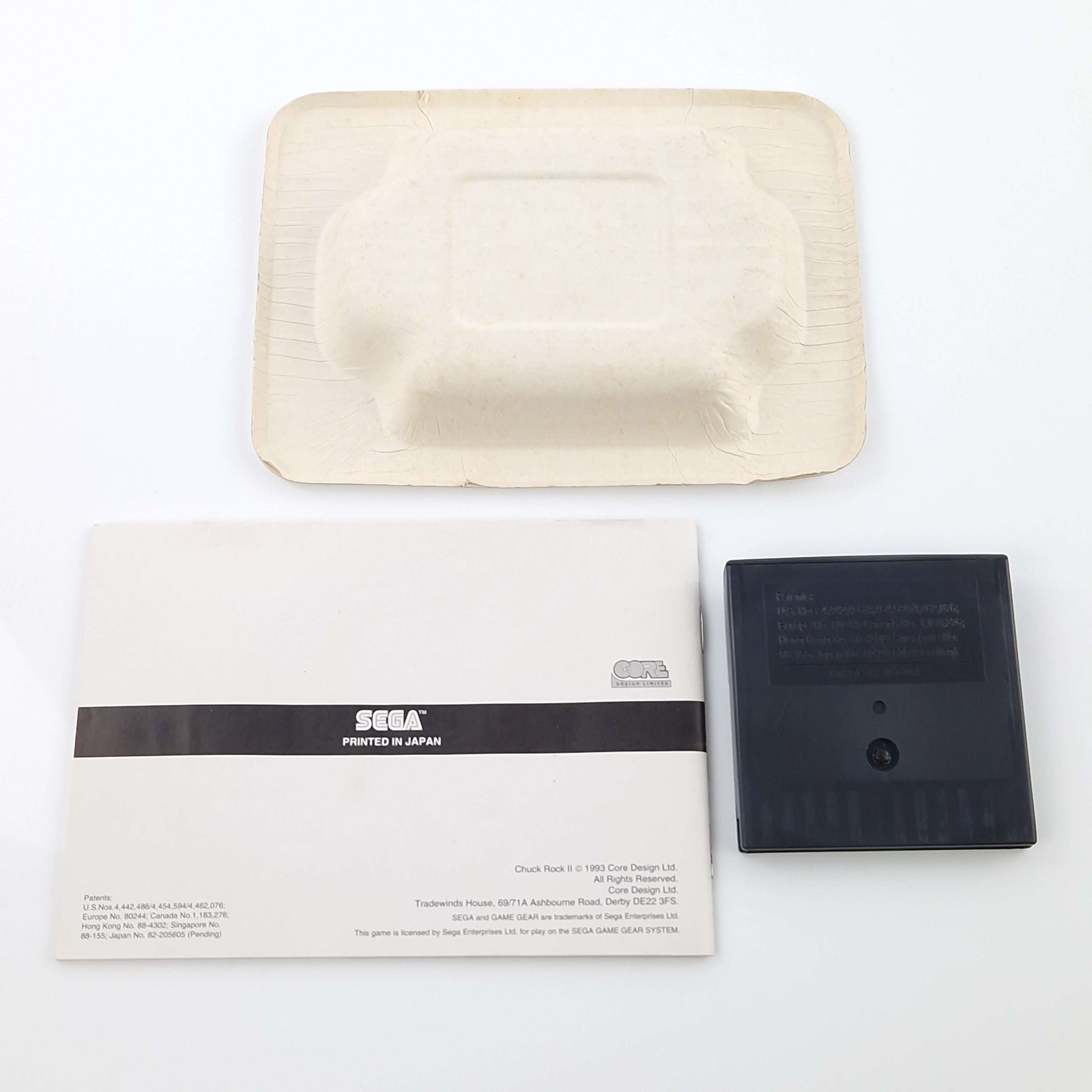 Sega Game Gear Spiel – Chuck Rock II Son of Chuck PAL OVP