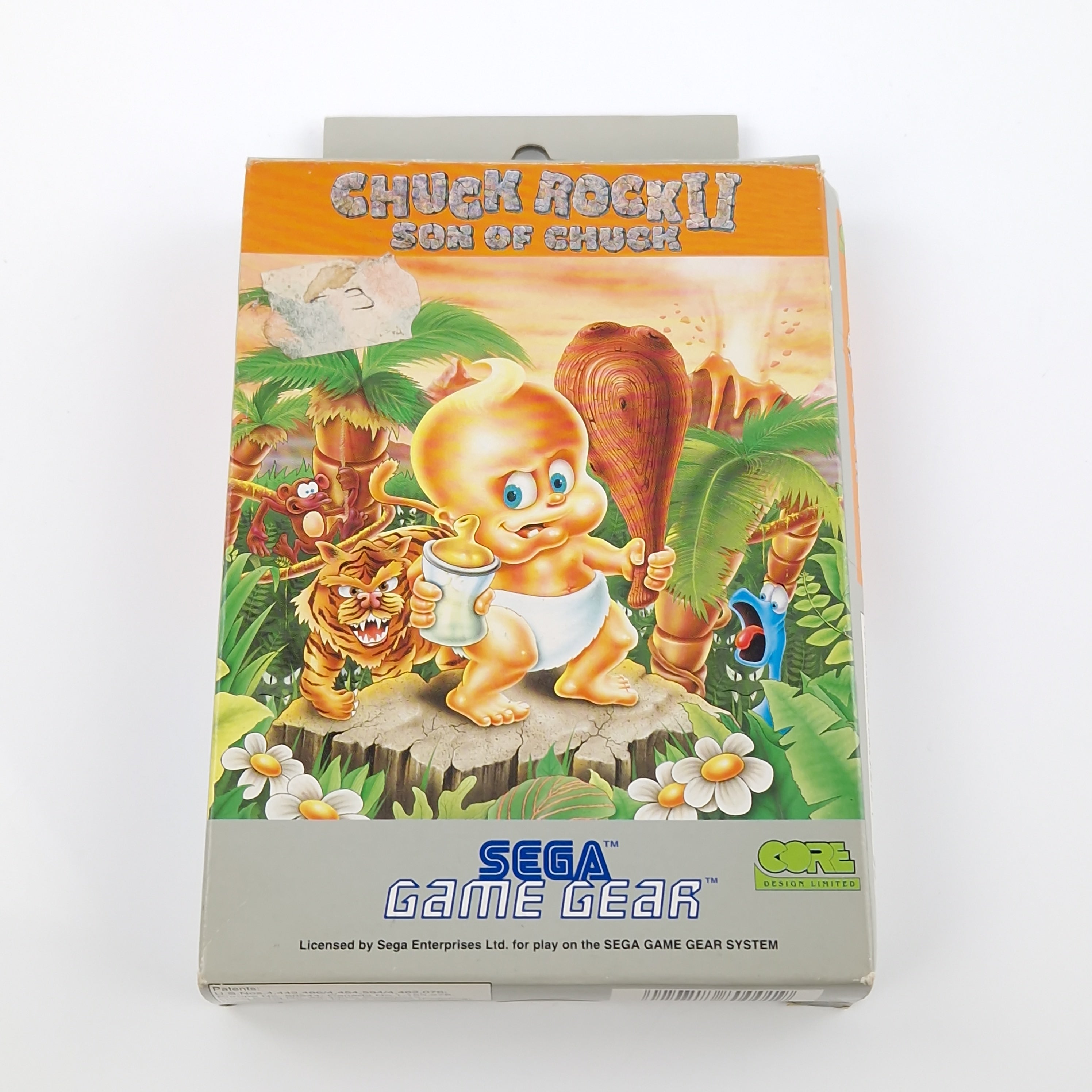Sega Game Gear Spiel – Chuck Rock II Son of Chuck PAL OVP