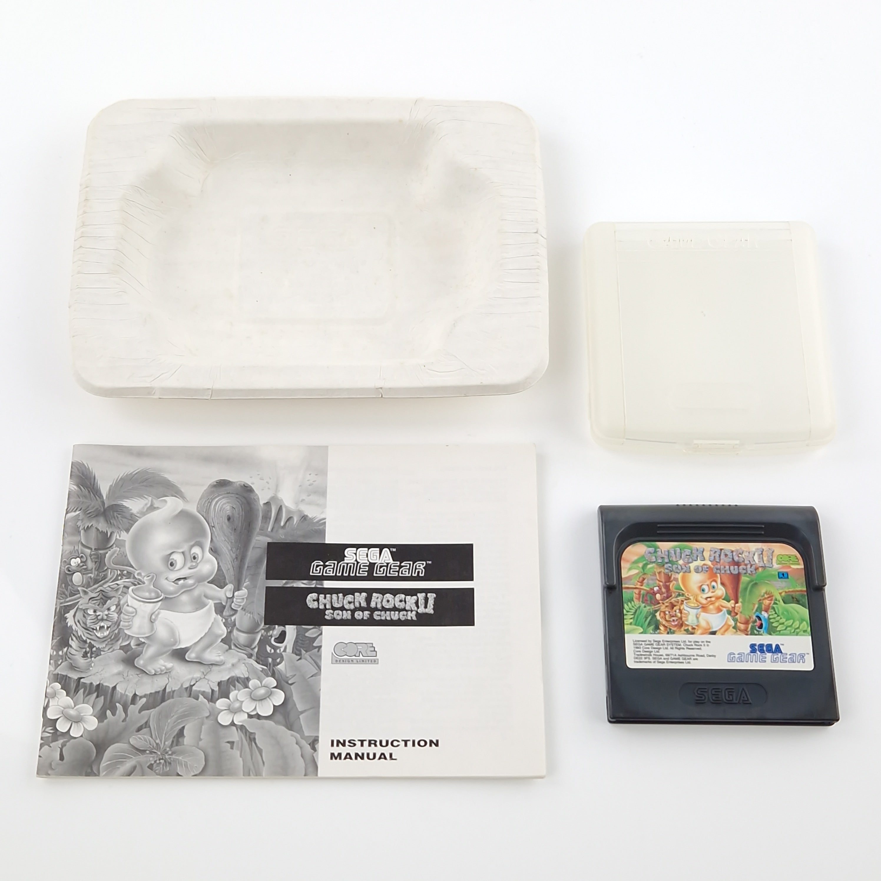 Sega Game Gear Spiel – Chuck Rock II Son of Chuck PAL OVP