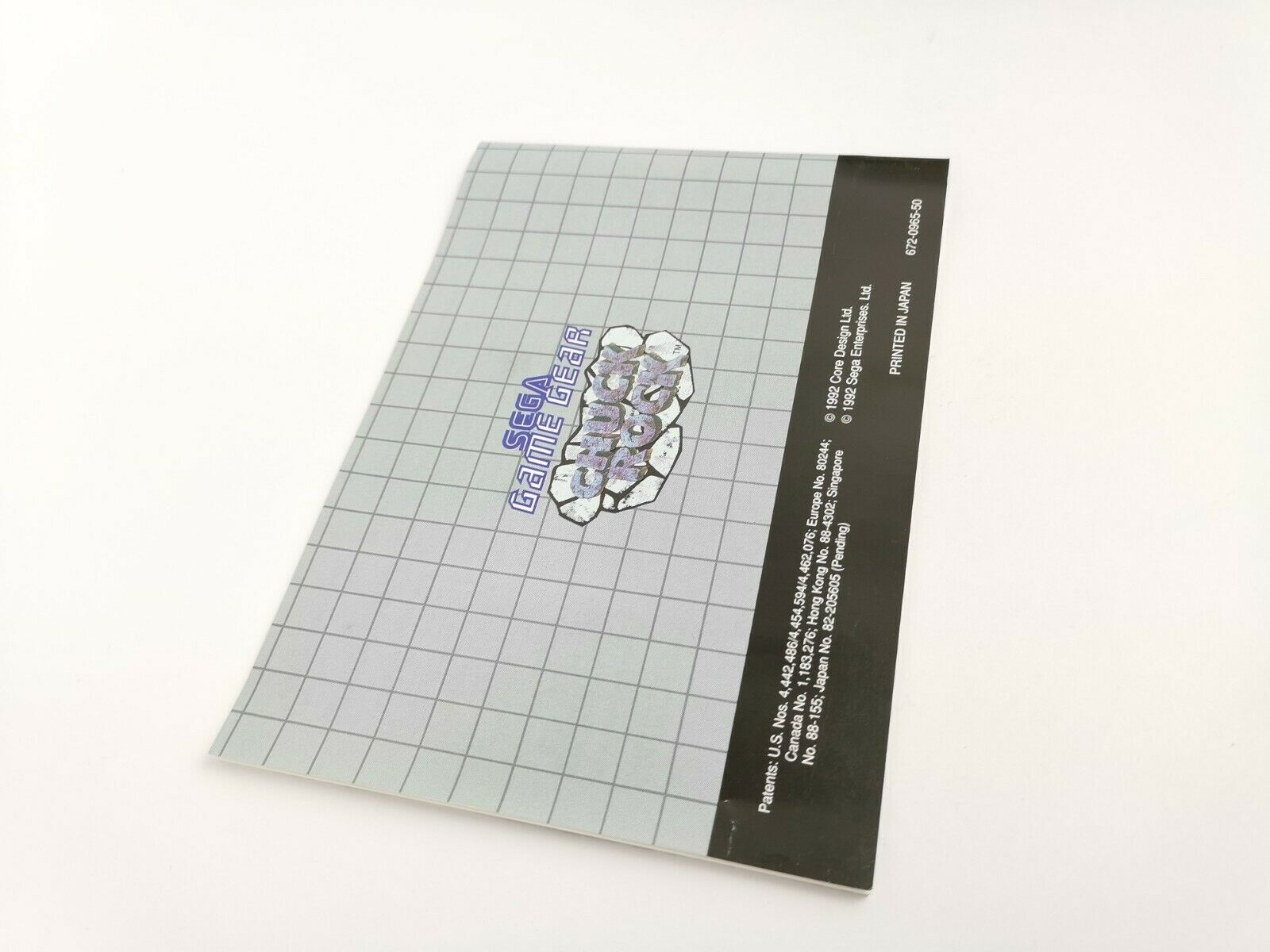 Sega Game Gear Spiel – Chuck Rock OVP PAL