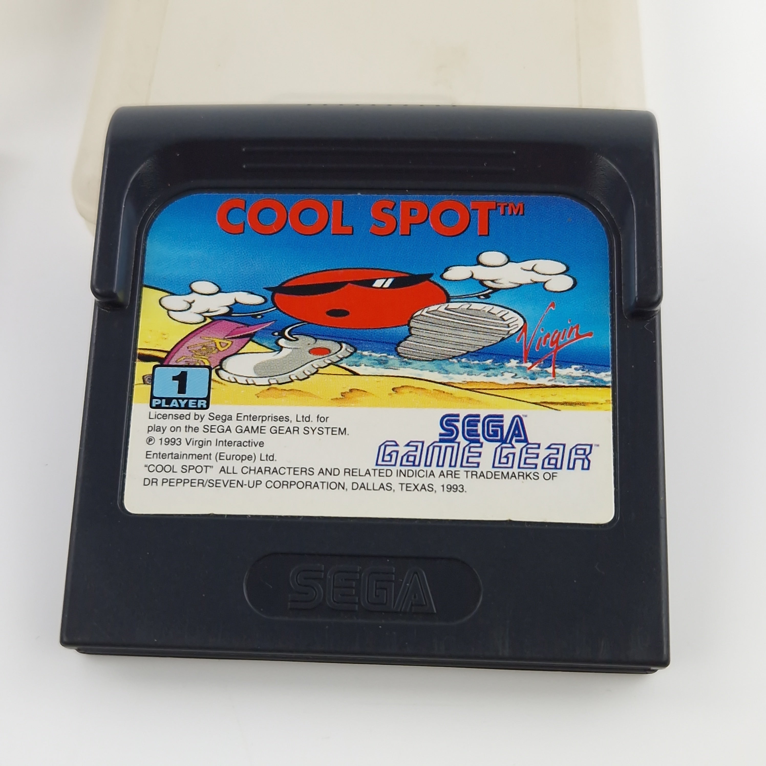 Sega Game Gear Spiel – Cool Spot OVP PAL Modul Anleitung
