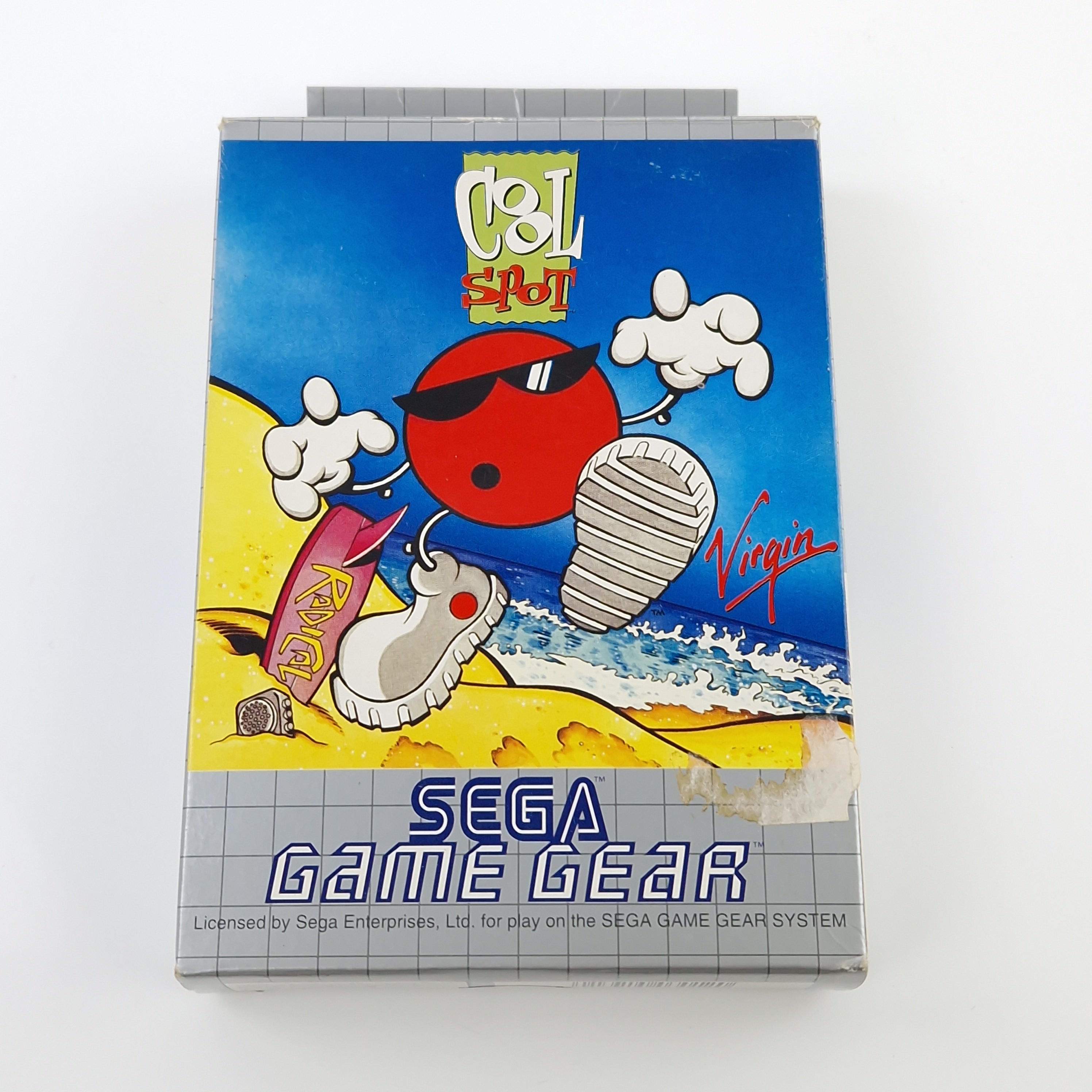 Sega Game Gear Spiel – Cool Spot OVP PAL Modul Anleitung