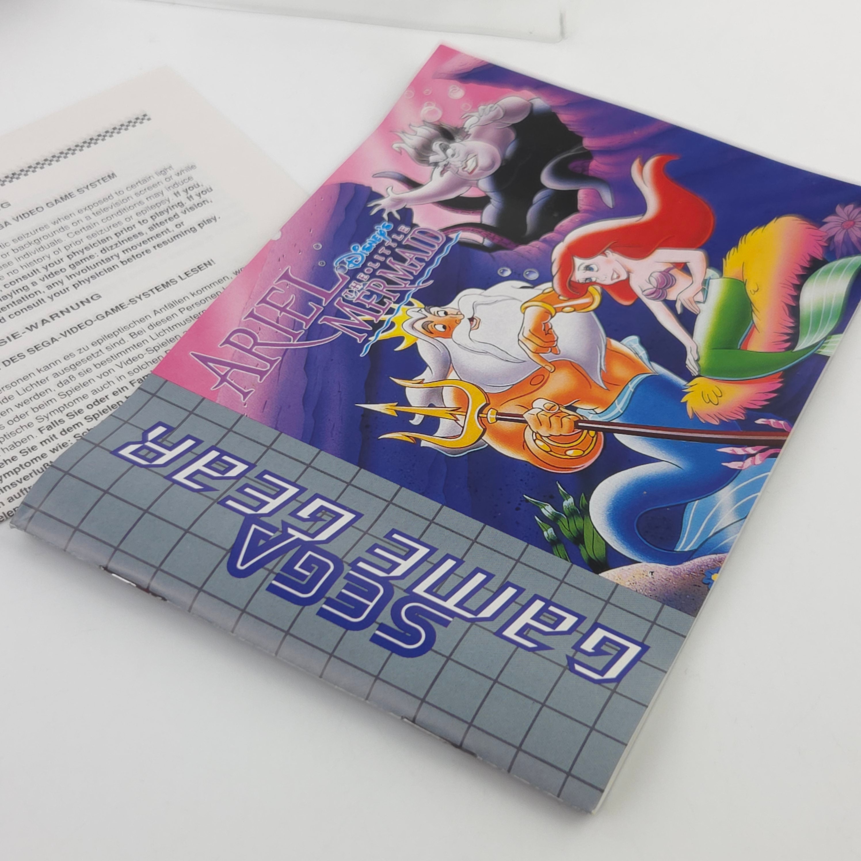 Sega Game Gear Spiel – Disneys Ariel OVP (PAL)