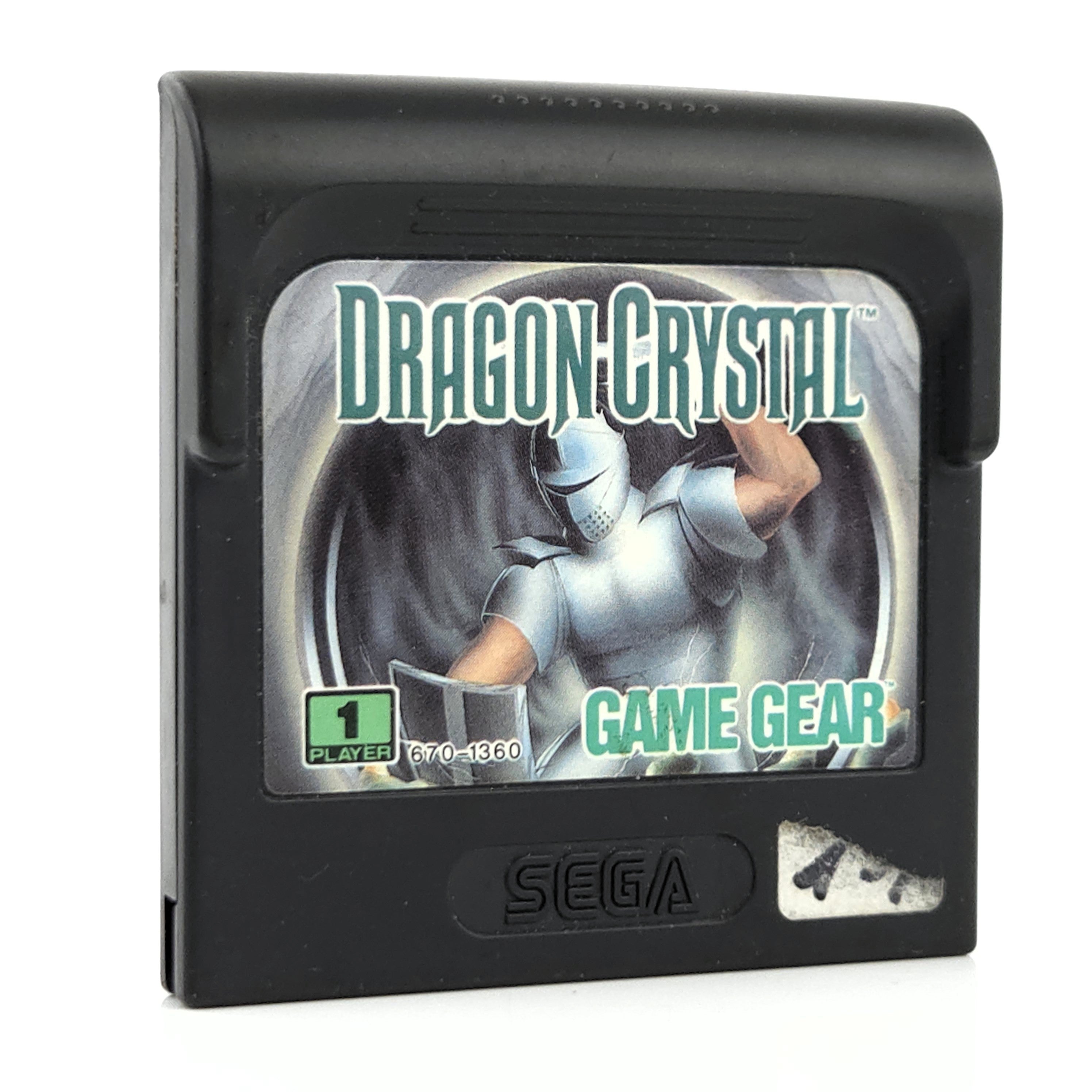 Sega Game Gear Spiel Dragon Crystal PAL Modul