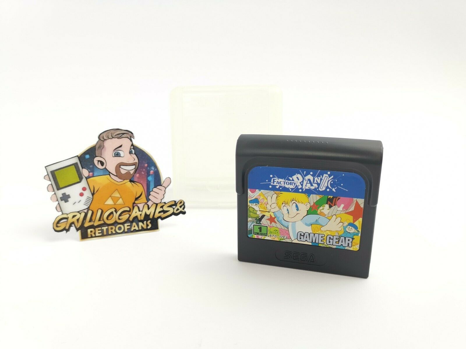 Sega Game Gear Spiel – Factory Panic Modul PAL